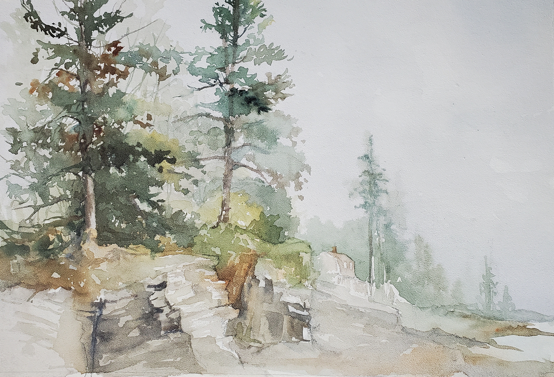 Winner, Special Judson Award, Plein Air at Hancock Point, $300