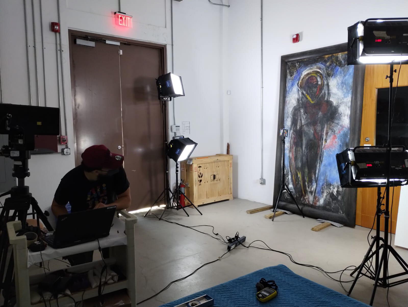 Captura de obra en gran formato con Google Art Camera Zoom
