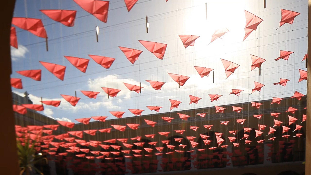 Revuelo de Vladimir García y Doel Fresse, Galería Nacional (2012)