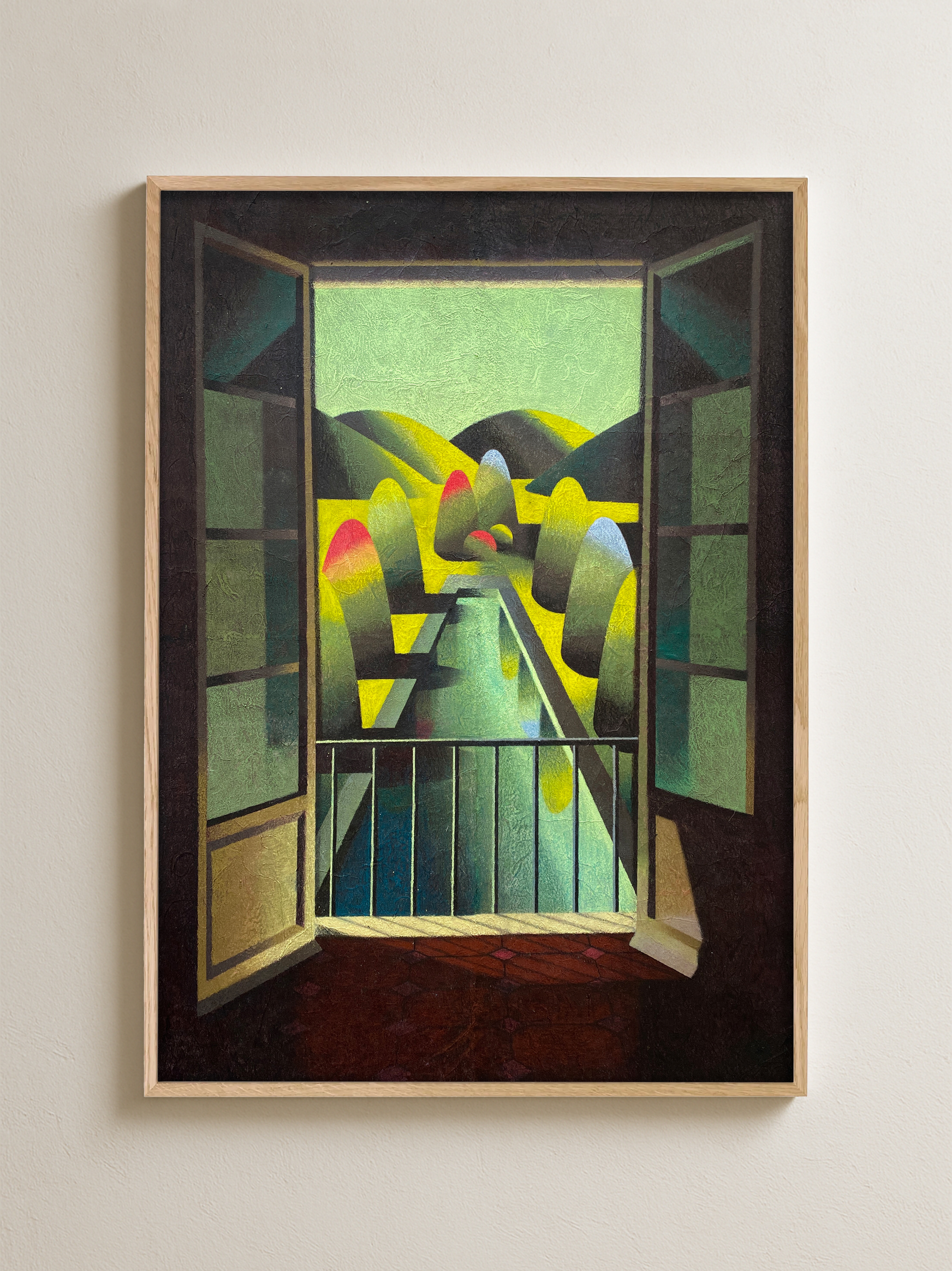 Garden window 63x92 cm