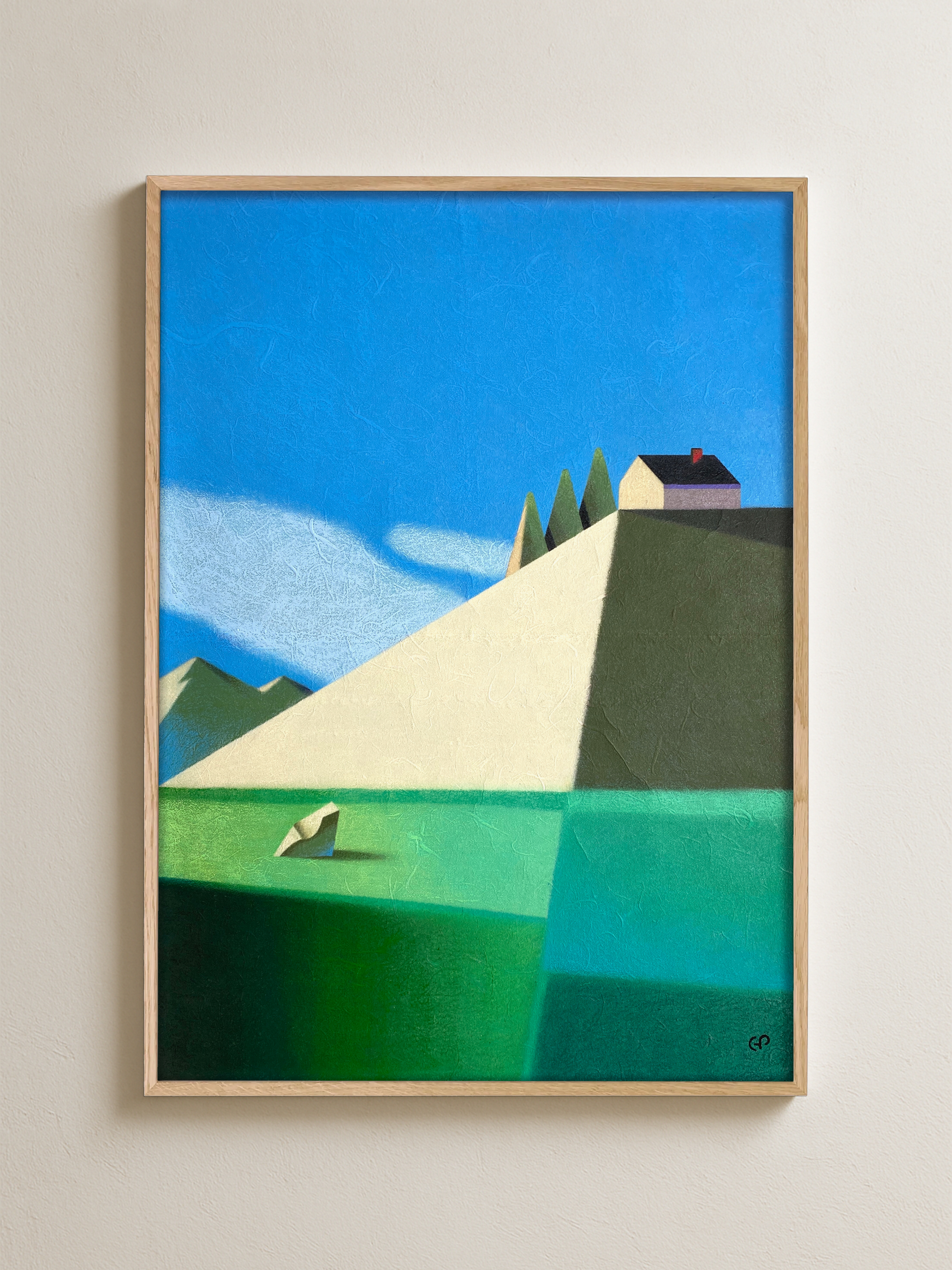 Mountain Lake 46x63 cm