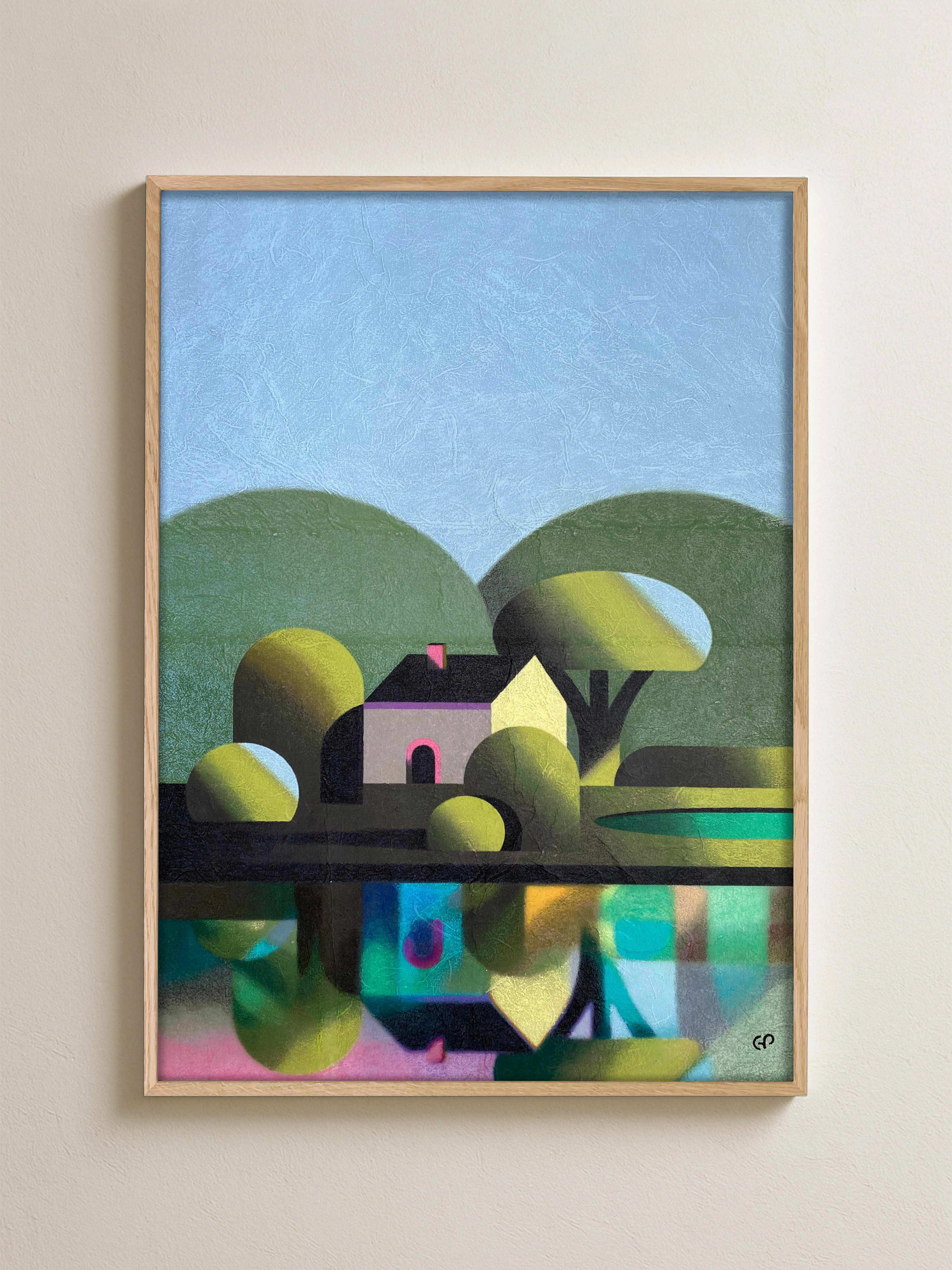 Reflection 46x63 cm