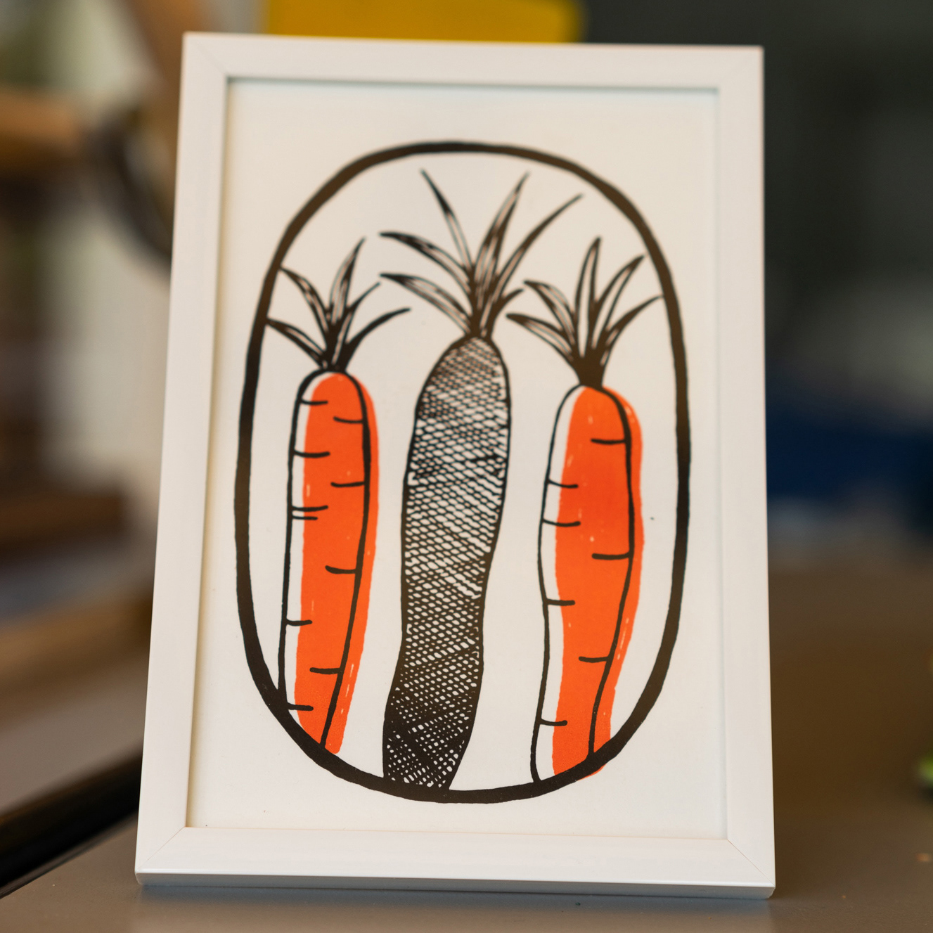 La carotte noire, la meilleure des carottes ! ©Romain Da Rugna.