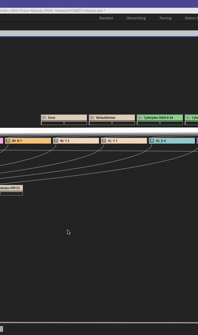 After Effects Flow chart