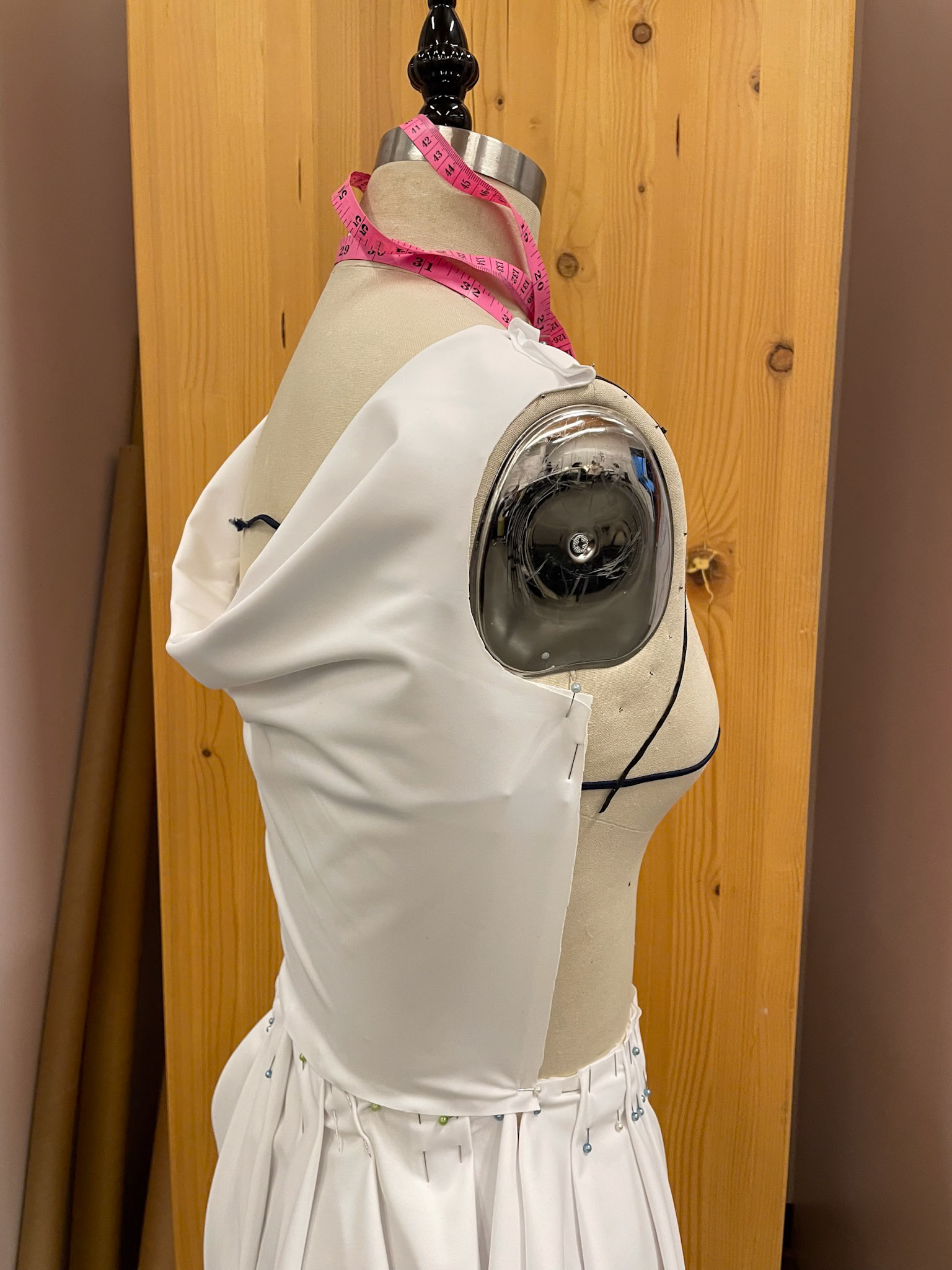 Back Cowl Draped