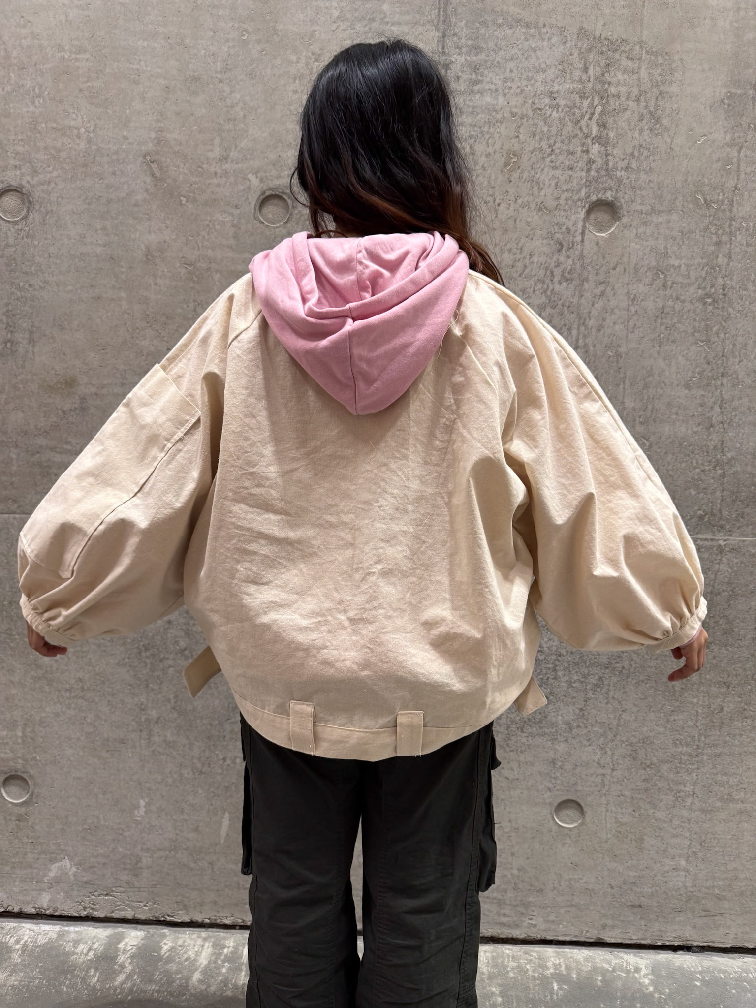 BACK EXT. - UNISEX ZERO WASTE JACKET