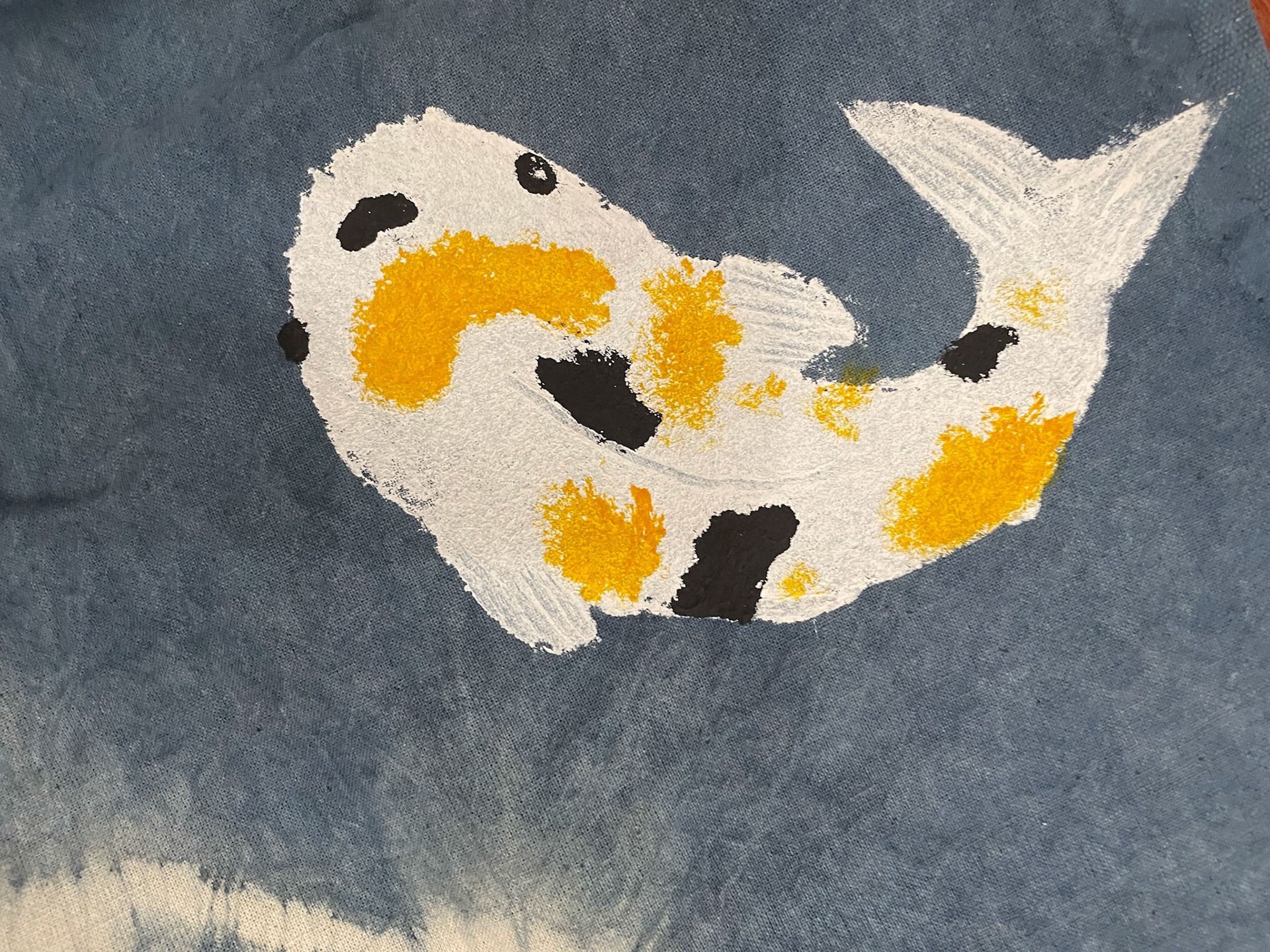 YELLOW/BLACK/WHITE KOI