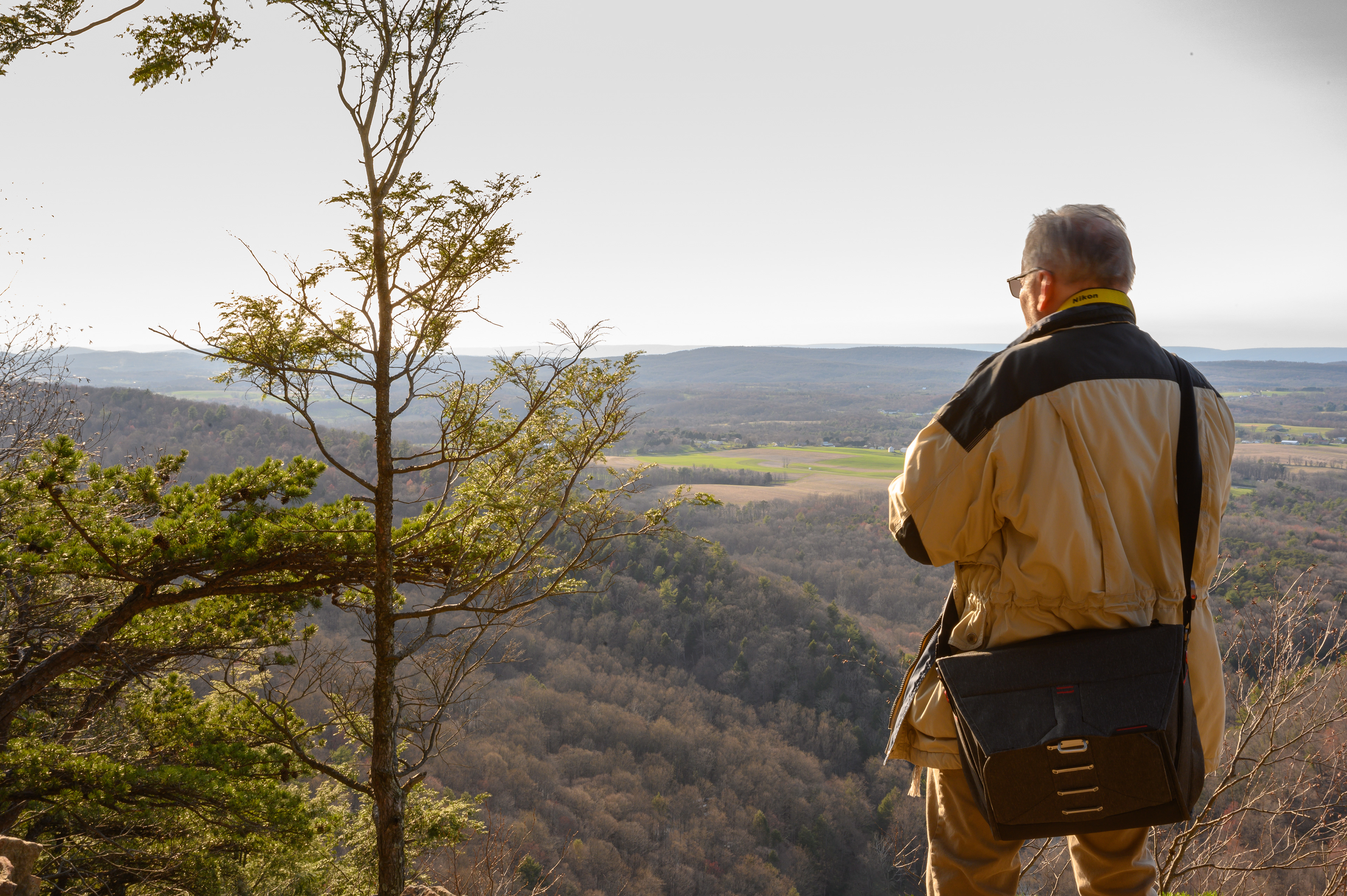To see the view from Hawk Rock