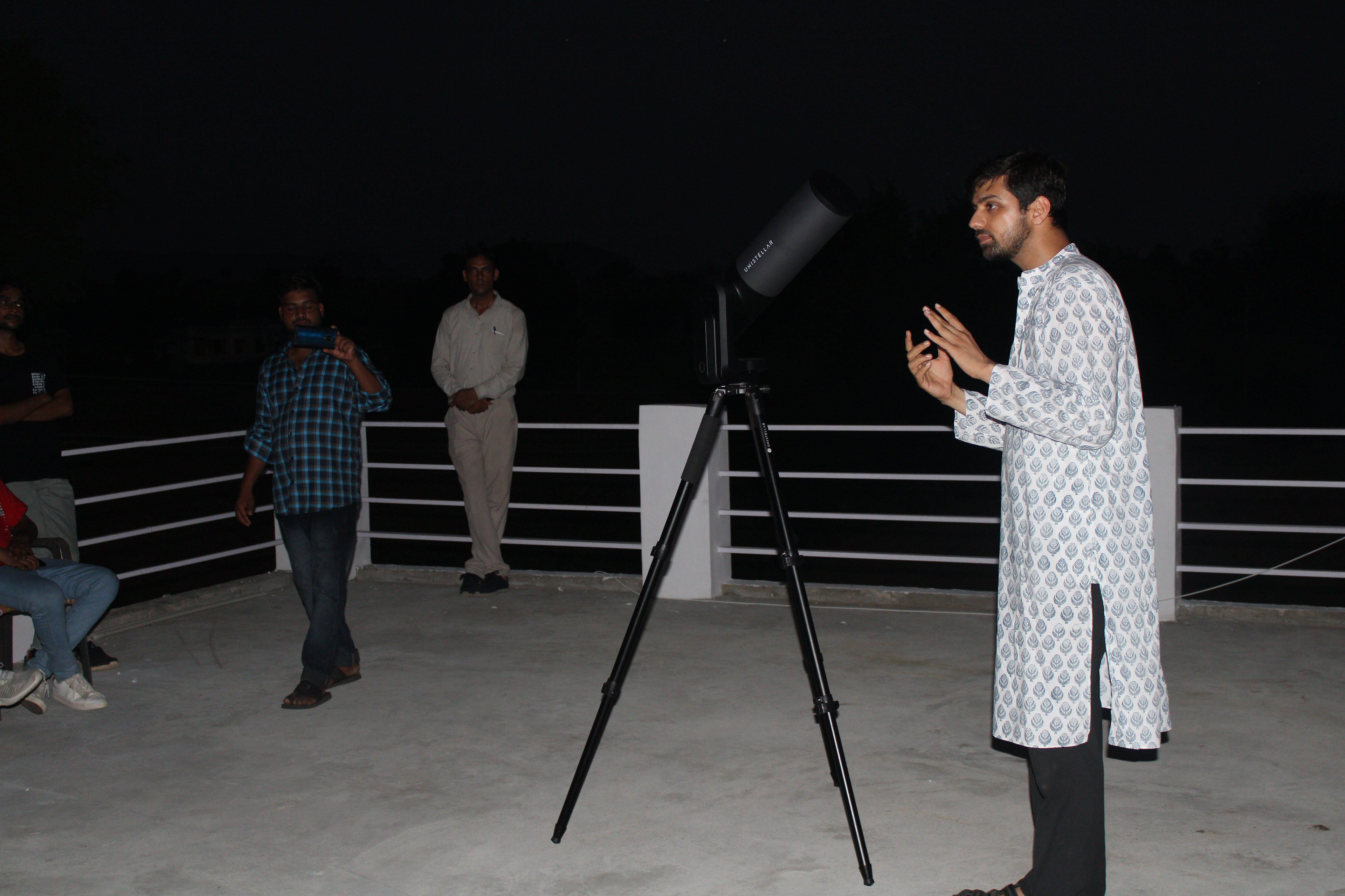 Astronomy session