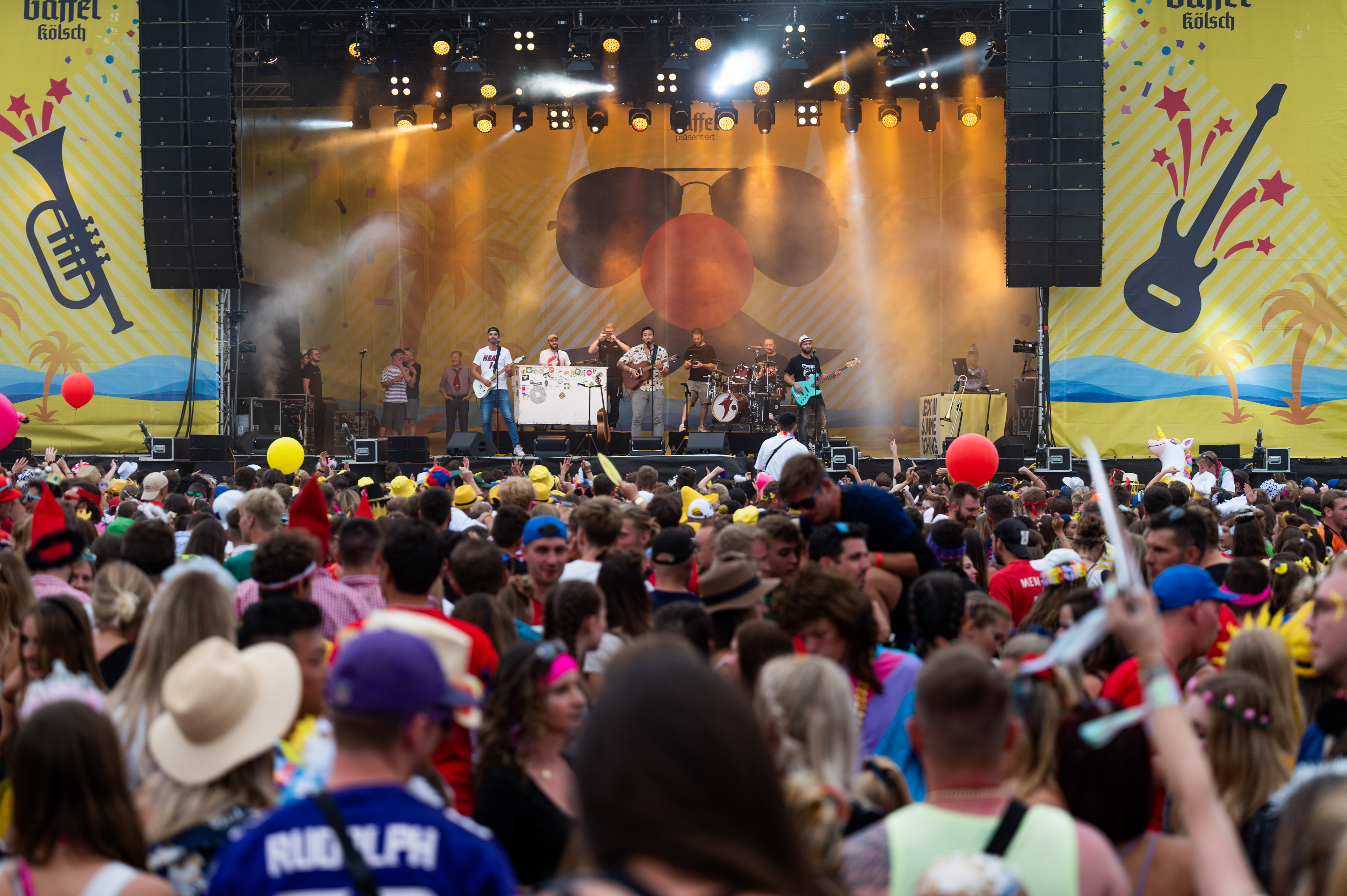 Jeck im Sunnesching 2022 / Lupo