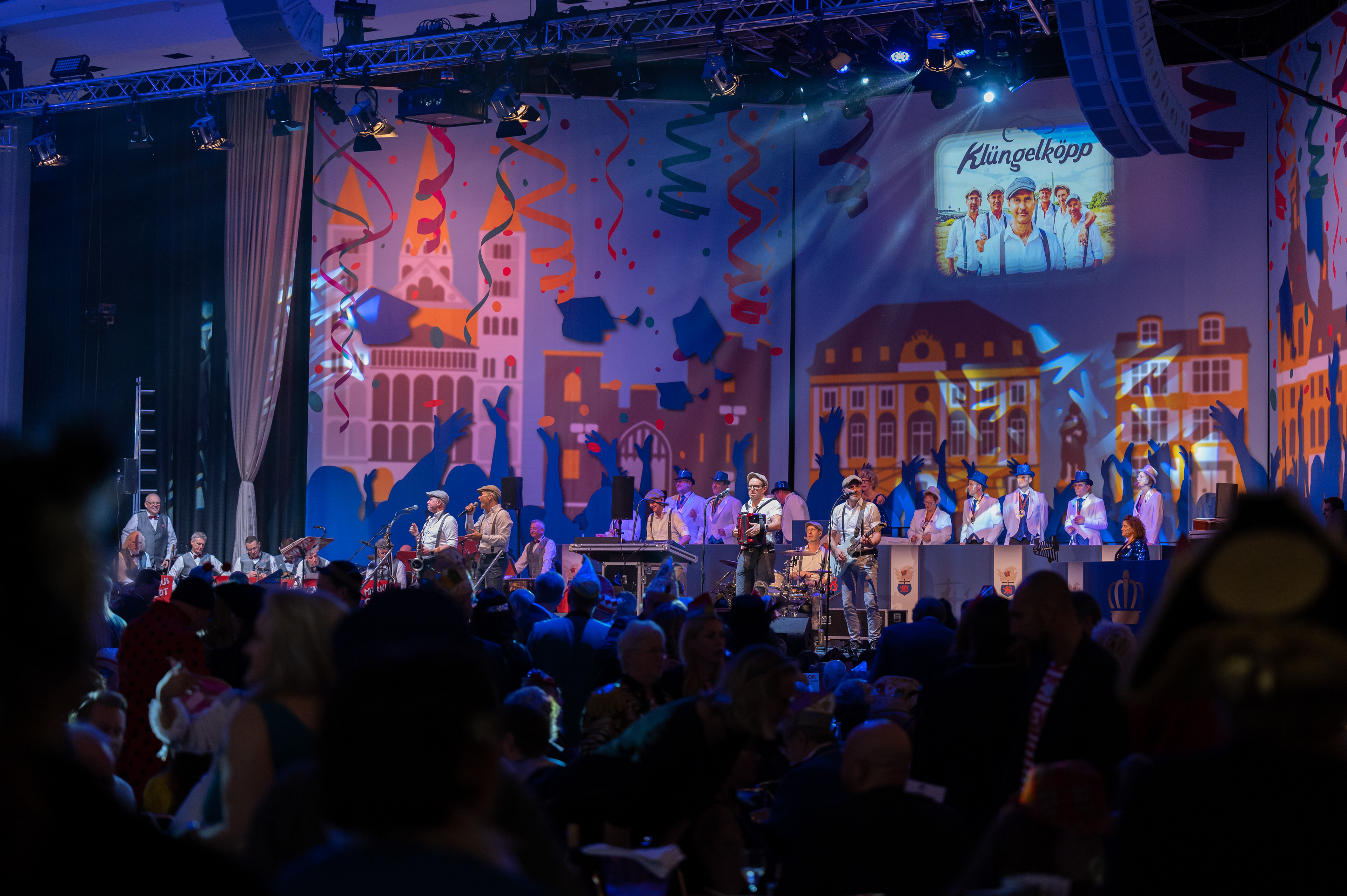 Proklamation von Prinz und Bonna 2023 Klüngelköpp