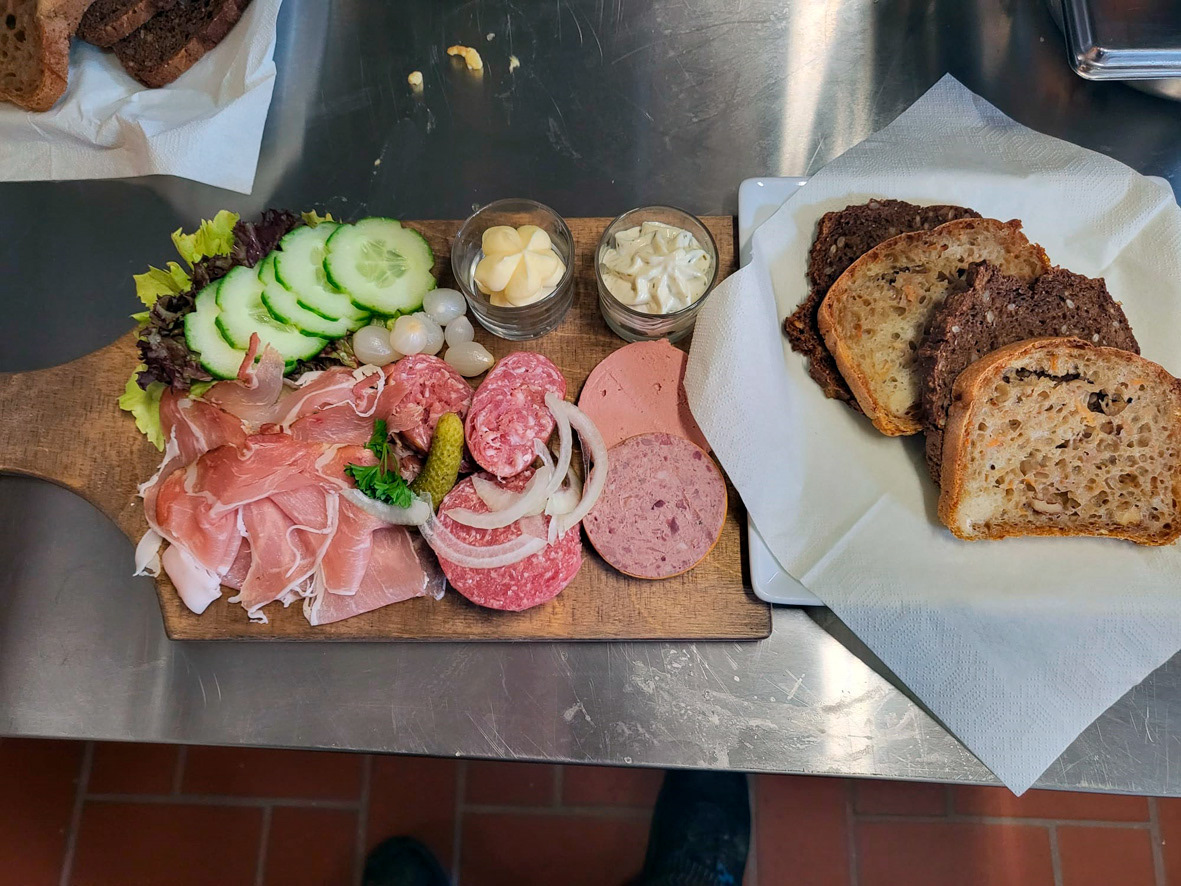Brotzeit echt norddeutsch