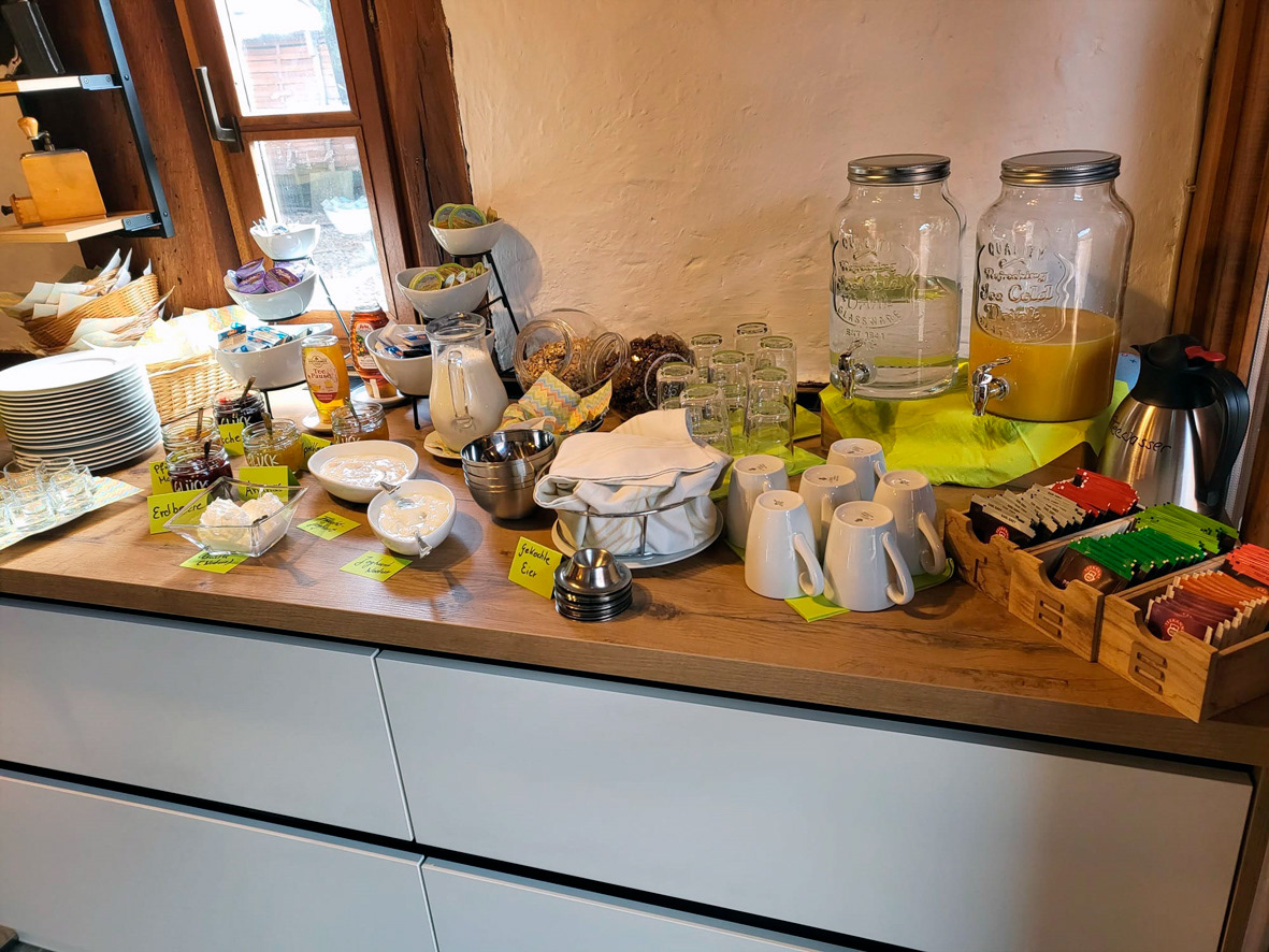 Vitamine und mehr am Büffet