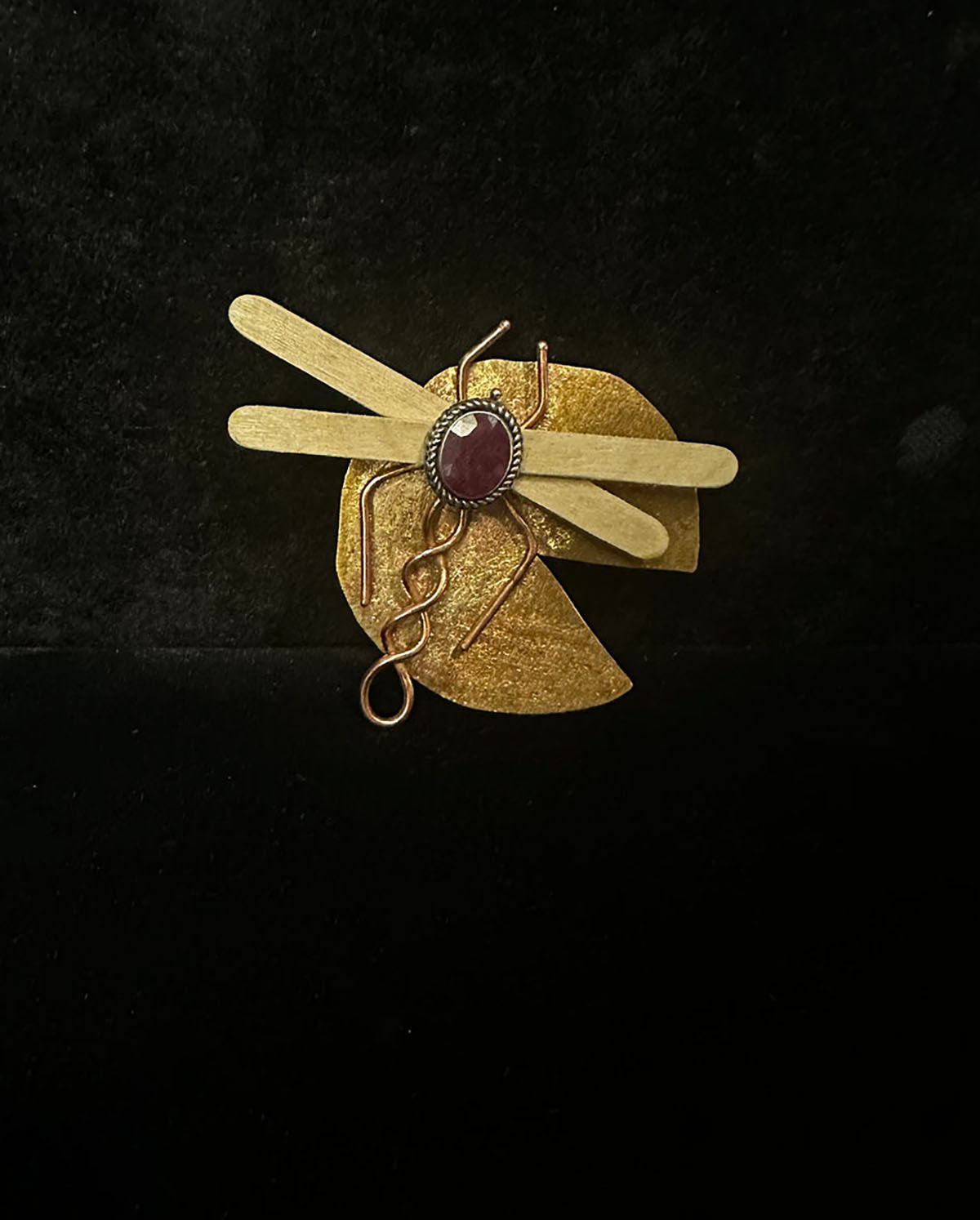 Dragon Fly Brooch Cora Frausto Jewelry & Metalwork ART 1604 Jewelry and Metalwork I