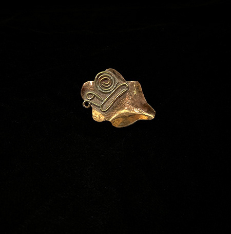 Snail On Leaf Brooch Morgan Aiello