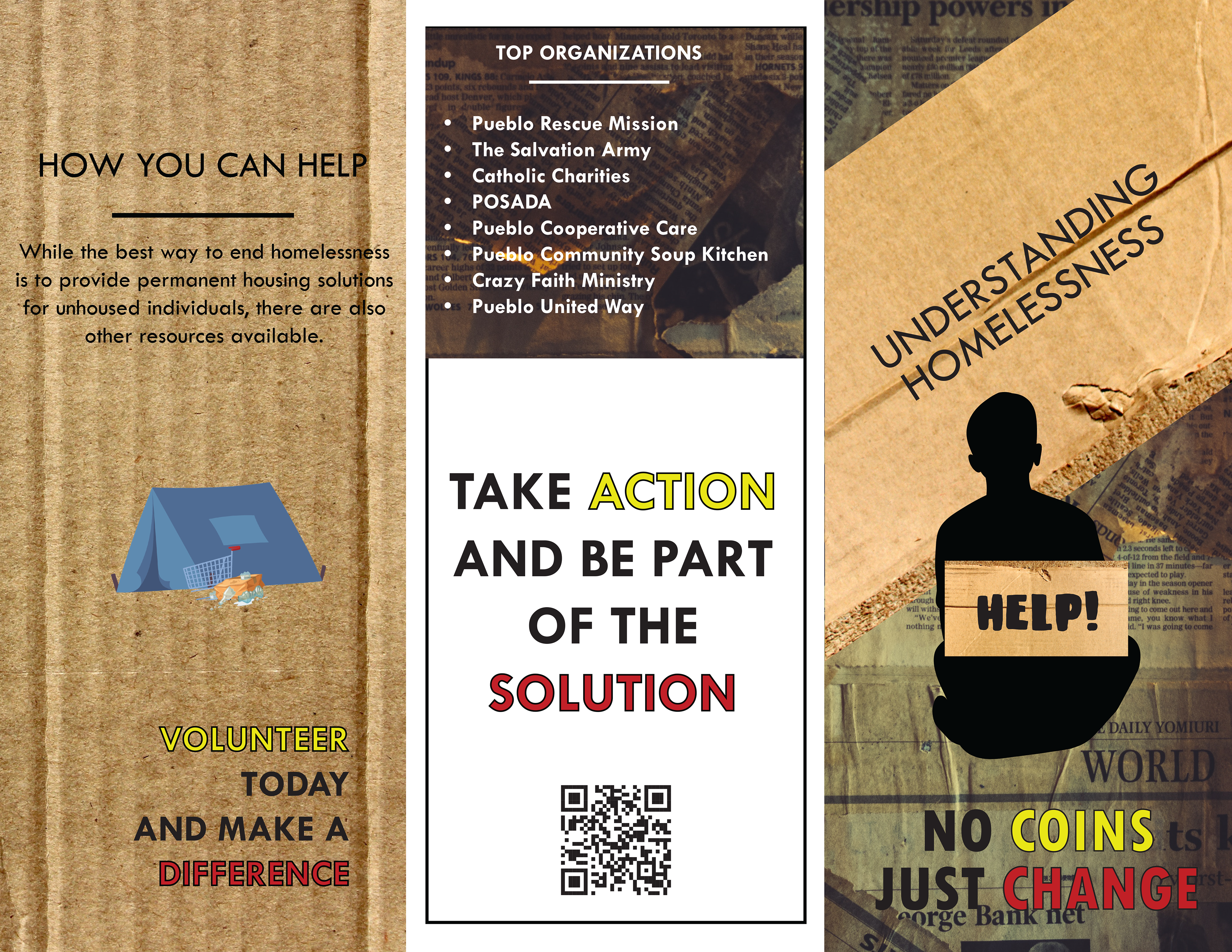 SC: Homelessness, Brochure Side A