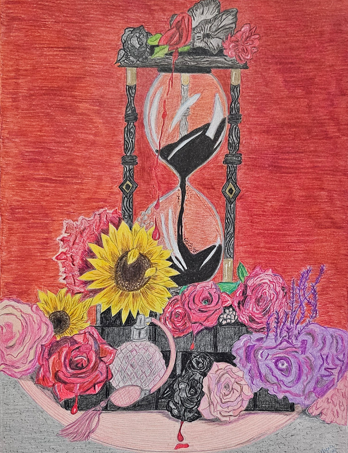 Fading Hours, Blooming Flowers Nicole Valdez 