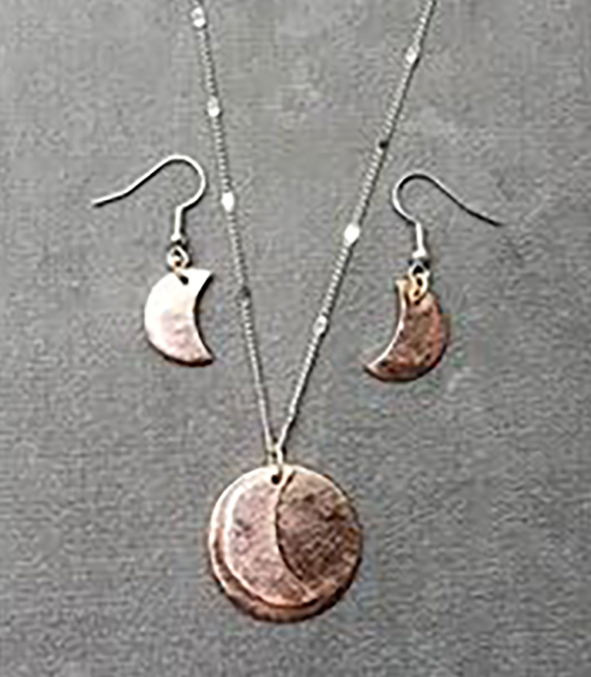 Crescent moon Keann Paquin Jewelry & Metalwork ART 1604 Jewelry & Metalwork 1