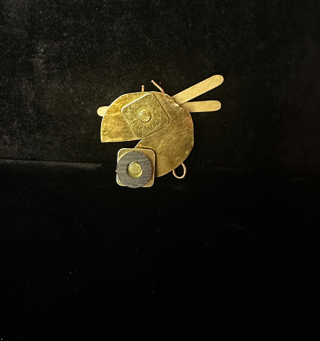 Dragon Fly Brooch Cora Frausto Jewelry & Metalwork ART 1604 Jewelry and Metalwork I