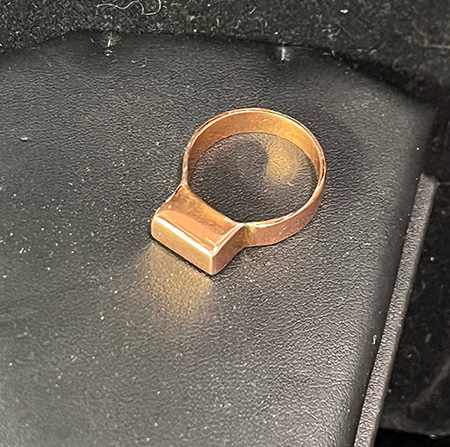 Copper Ring Size 7 Aashirya Jimenez