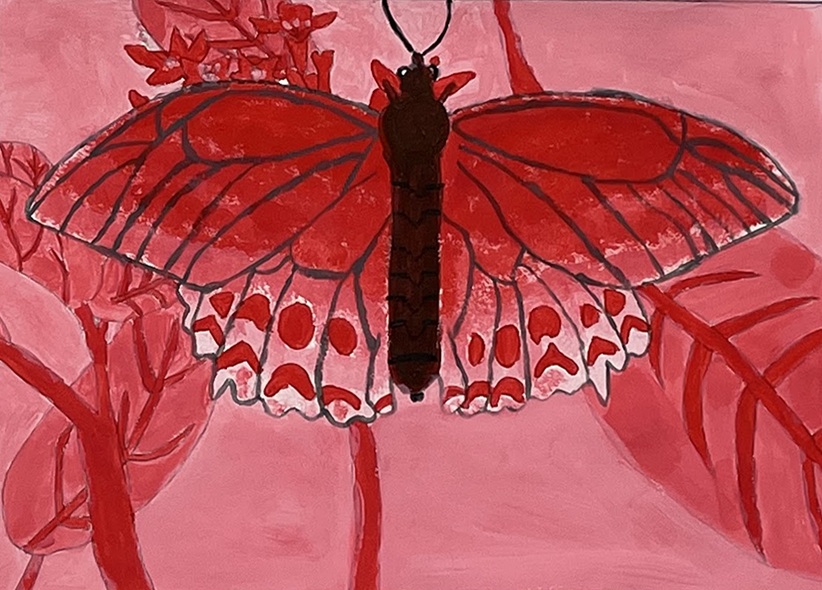 Strawberry Butterfly Aerianne Scheurn