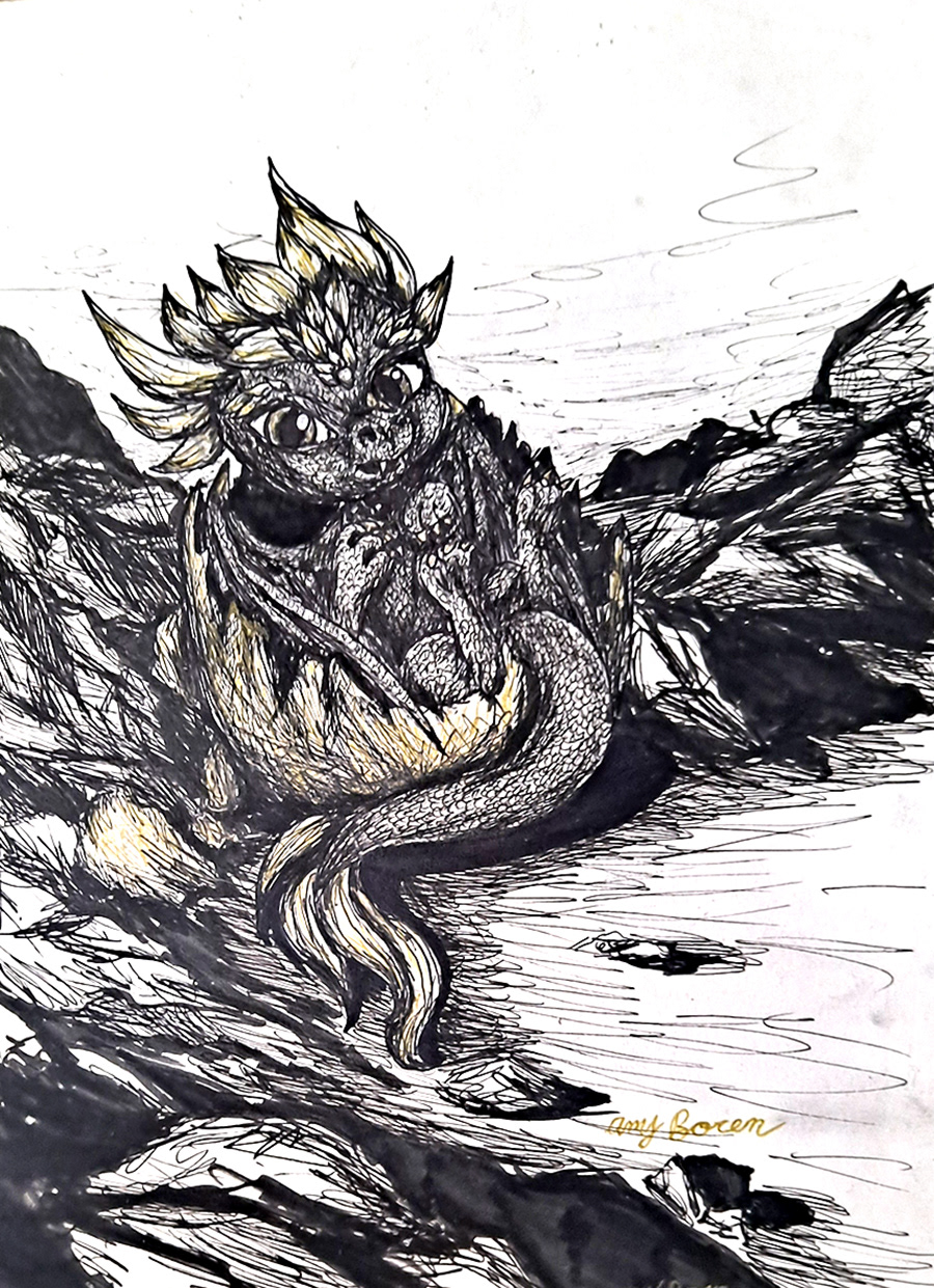 Hatchling, Amy Boaren