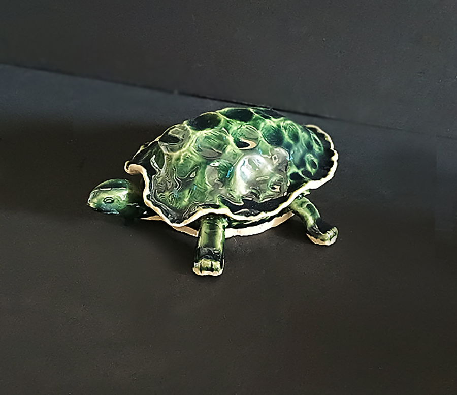 Box Turtle Sara Balquin Ceramics ART 1703 Ceramics 1