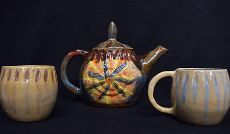 Earth Tea Set, Corinne Wilder