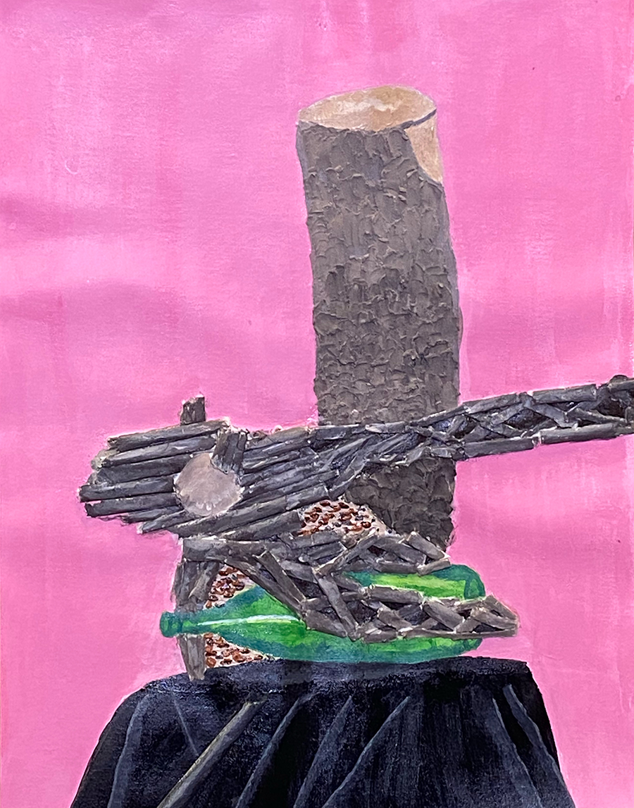 I found the rum, Jack! Nathan Gonzalez Painting ART 1301 Painting 1
