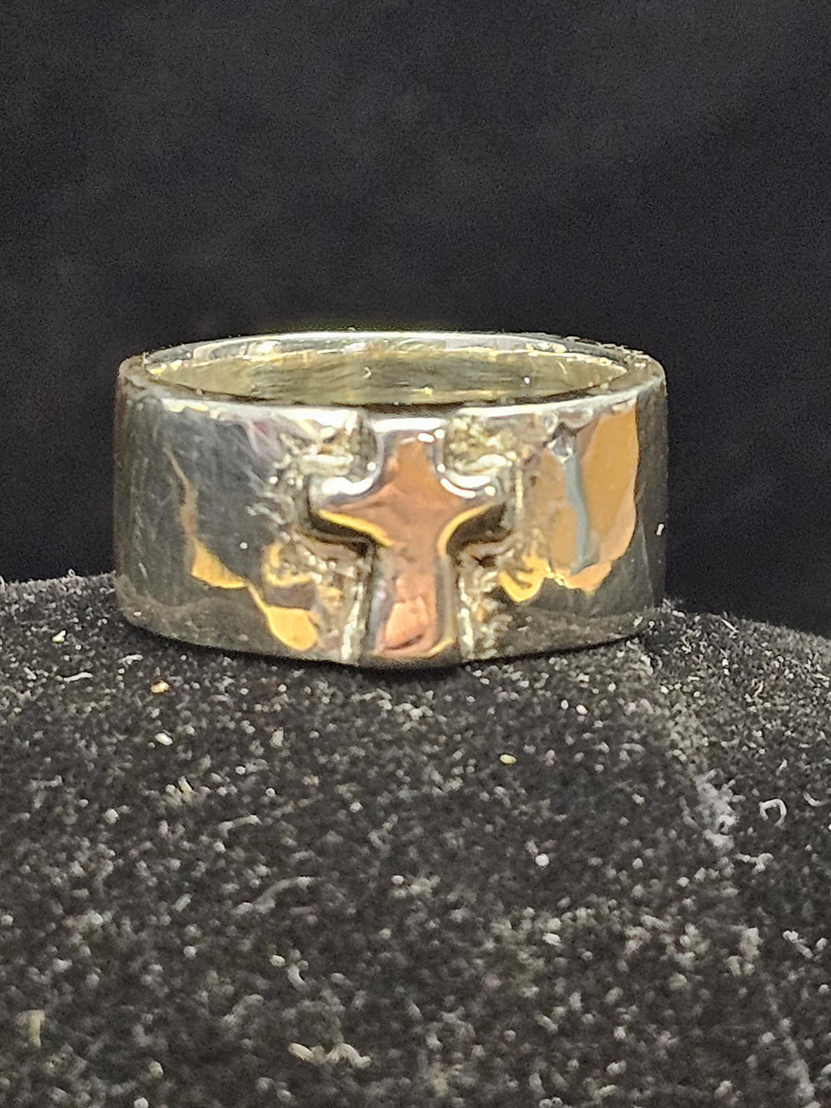 Cross Ring Jared Kershaw Jewelry & Metalwork ART 1605 Jewelry and Metalwork II