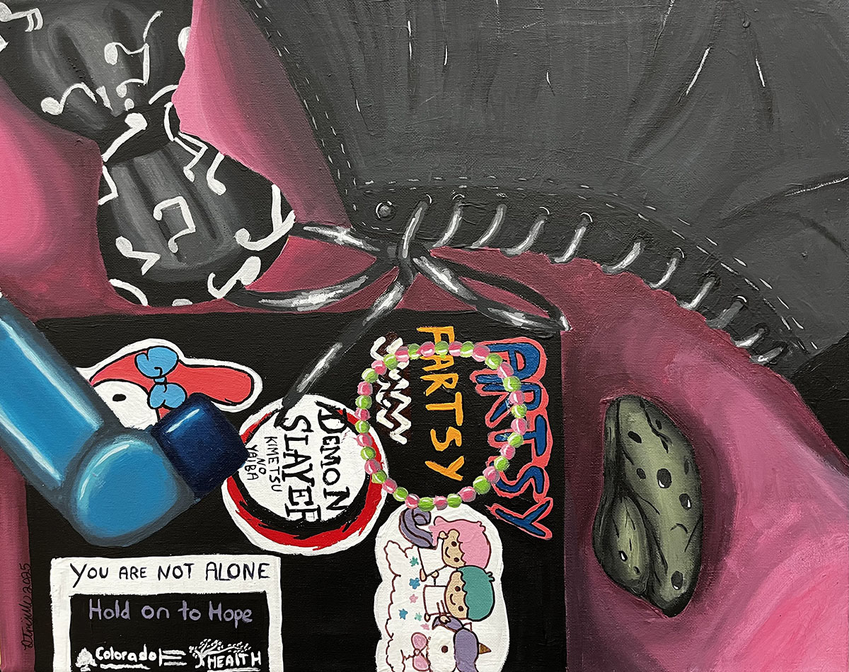 Authentically Me Dezrey Trujillo Painting ART 1301 Painting I