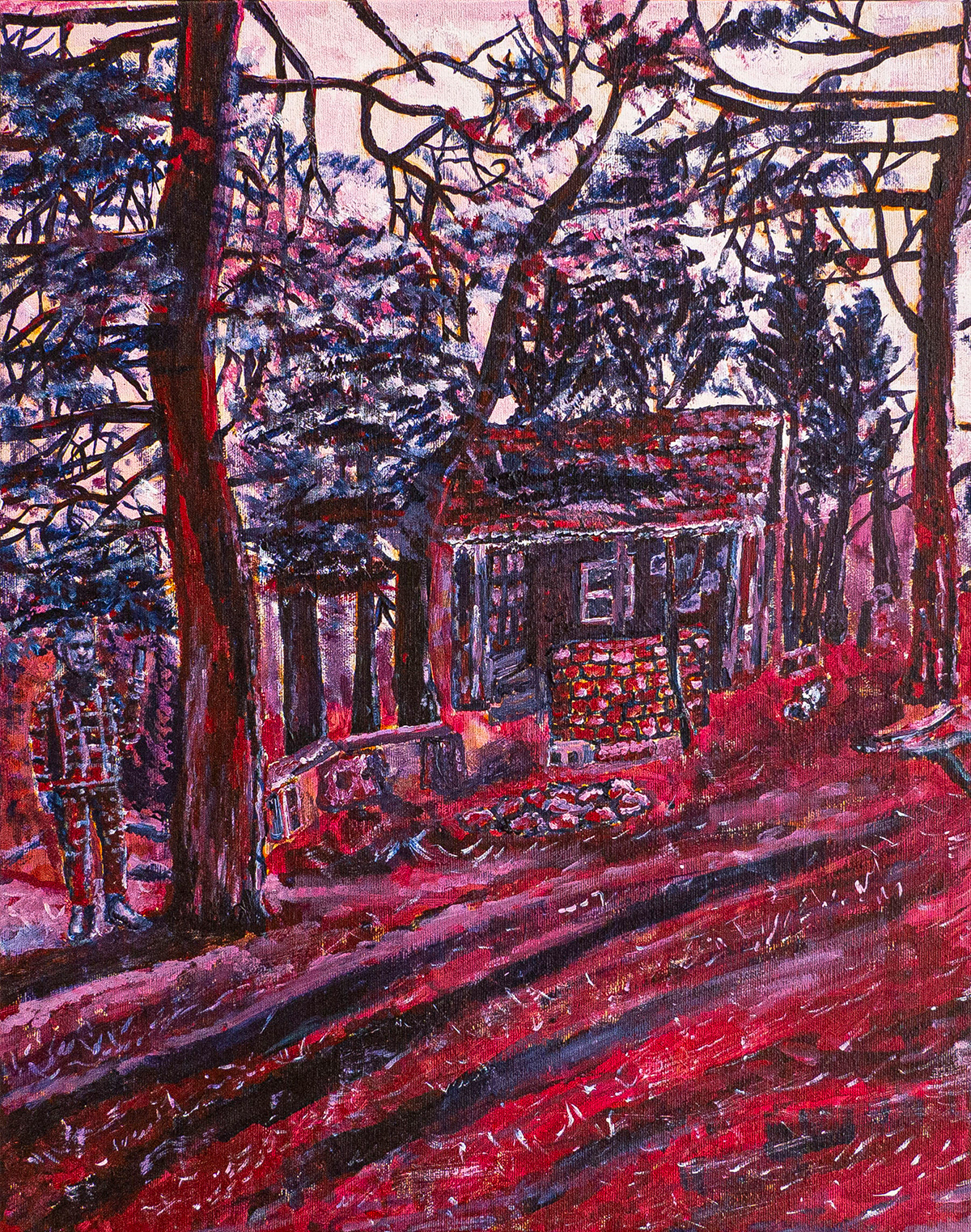 Butter Man in the Forest Elliot Montoya $1,450.00 ART 251 (1302) Painting II