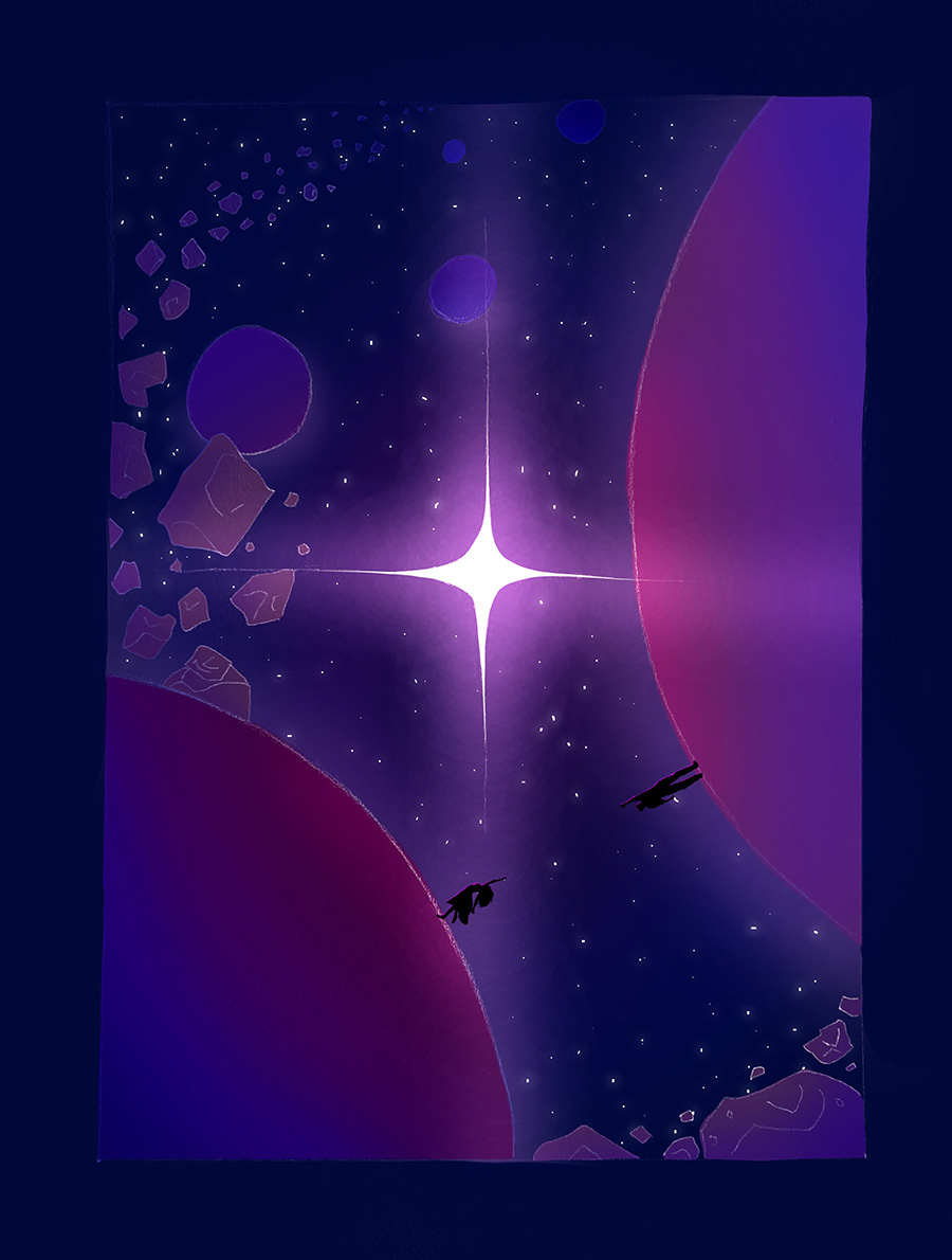 A Song of Two Planets, Evelyn Gilman Aziz