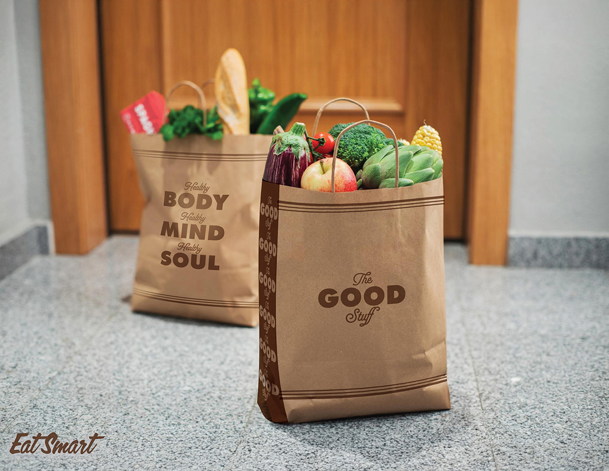 Grocery Bag Protoype Eat Smart Isabel Jose Frescas