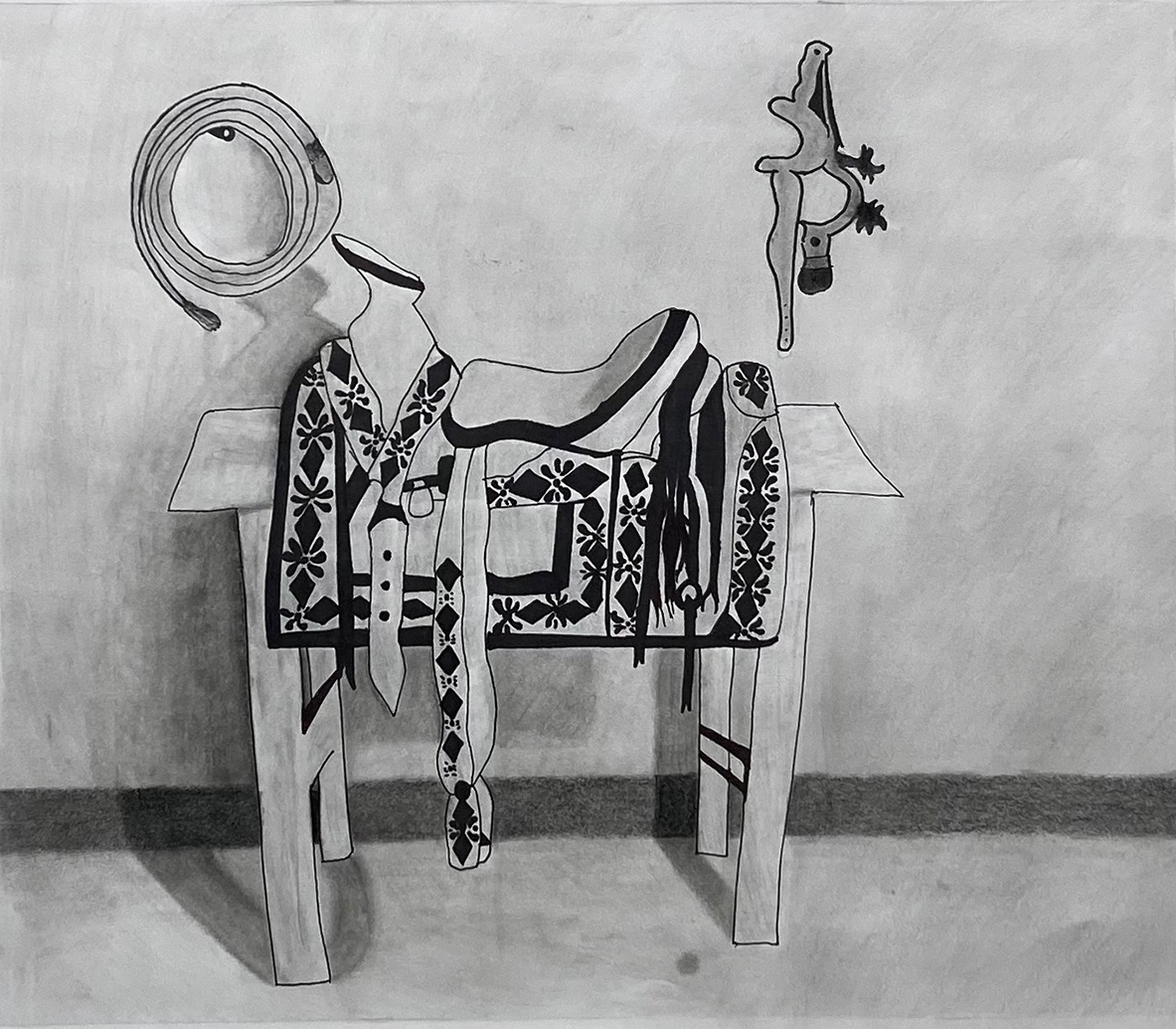 Saddle Up Danette Cortez-Pena NFS ART 121 (1201) Drawing I