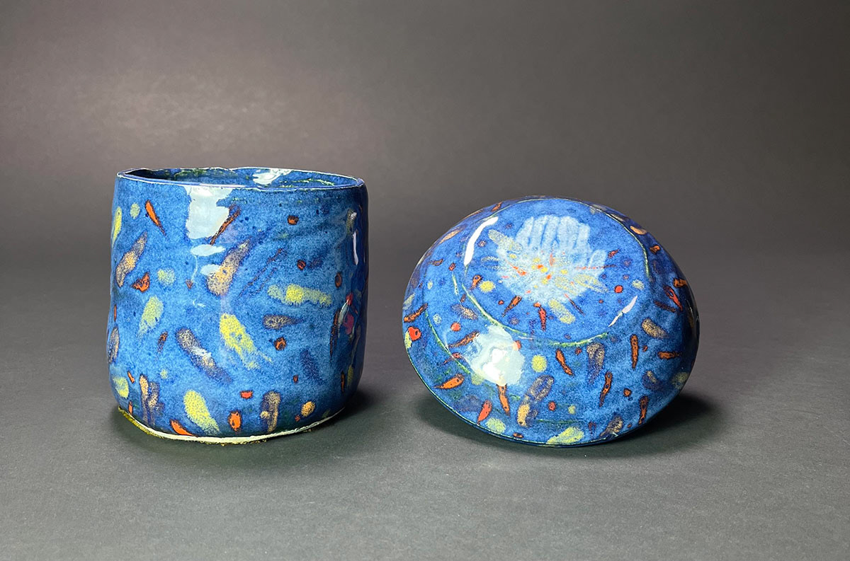The Spirit of Calcifer Aashirya Jimenez Ceramics ART 1703 Ceramics I