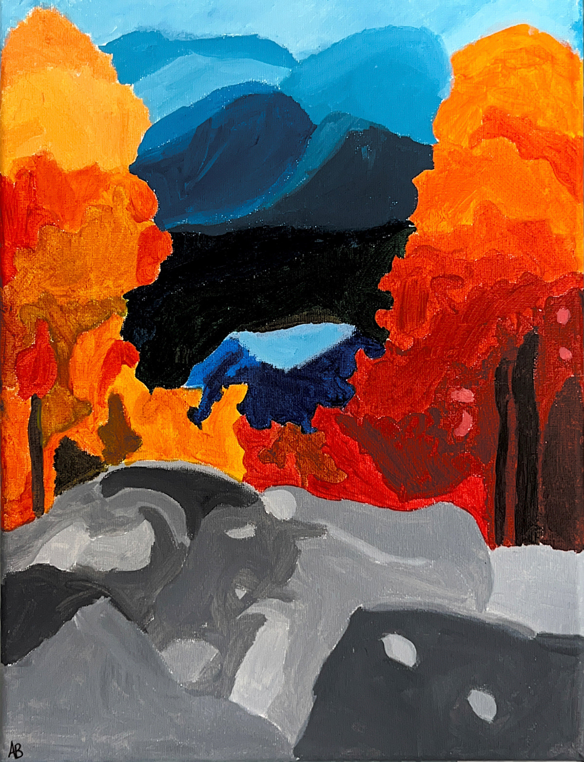 Alanna Burns, Autumn Trees