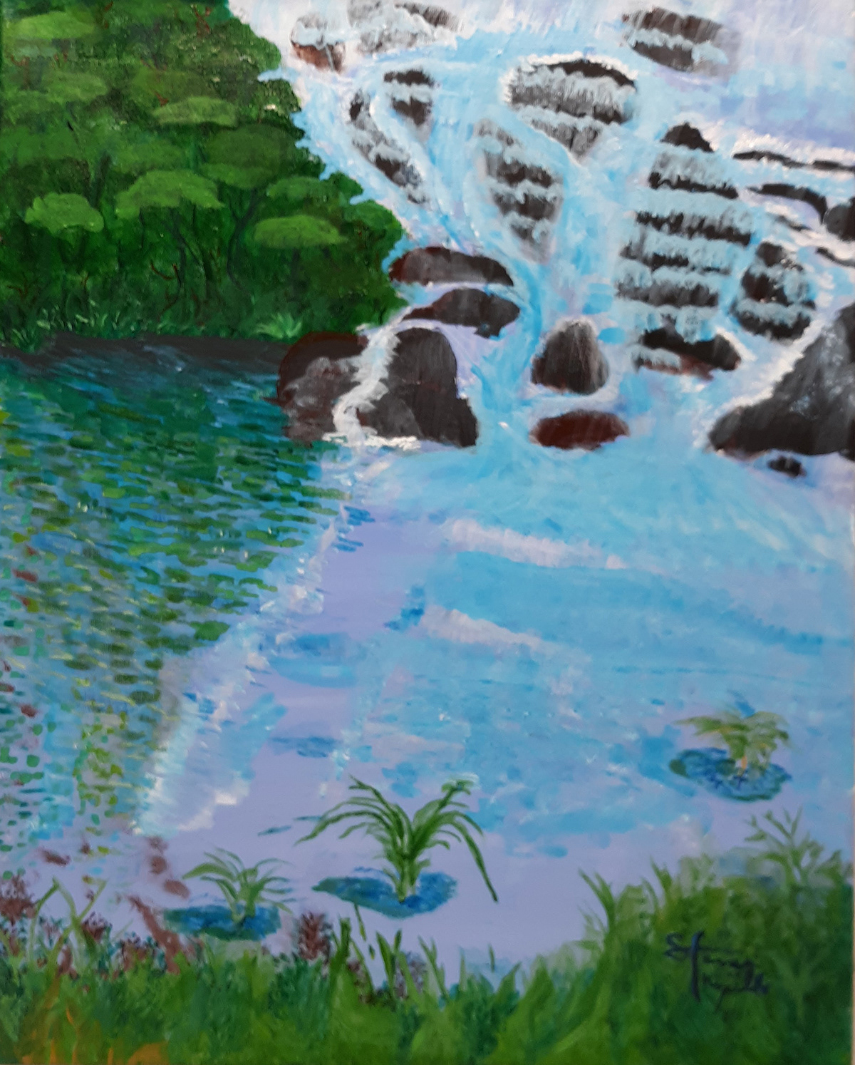 Walking River, Steven Trujillo