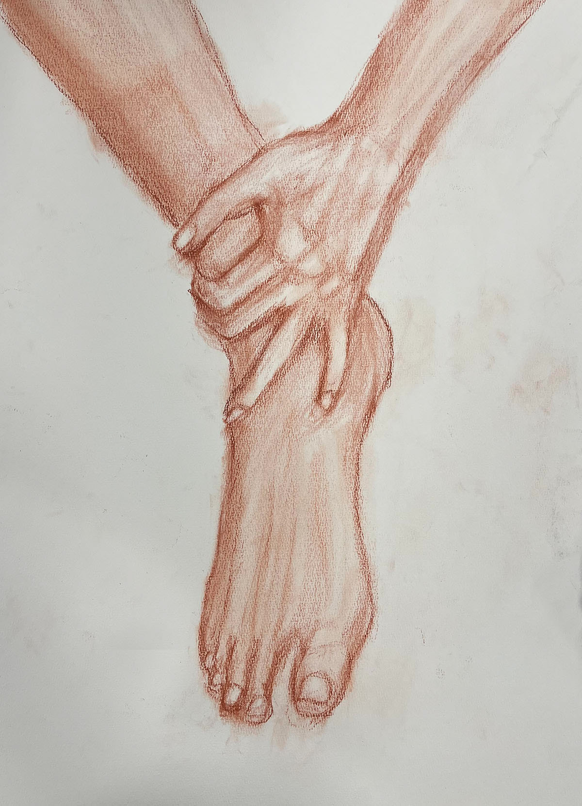 Sore Foot Slade Perer Drawing ART 1203 Figure Drawing I