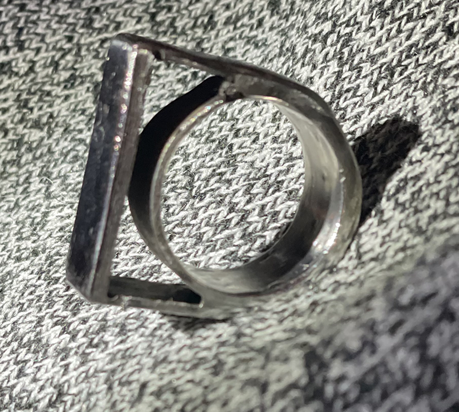 Stainless Steel Ring Aidan Boies Jewelry & Metalwork ART 1604 Jewelry & Metalwork 1