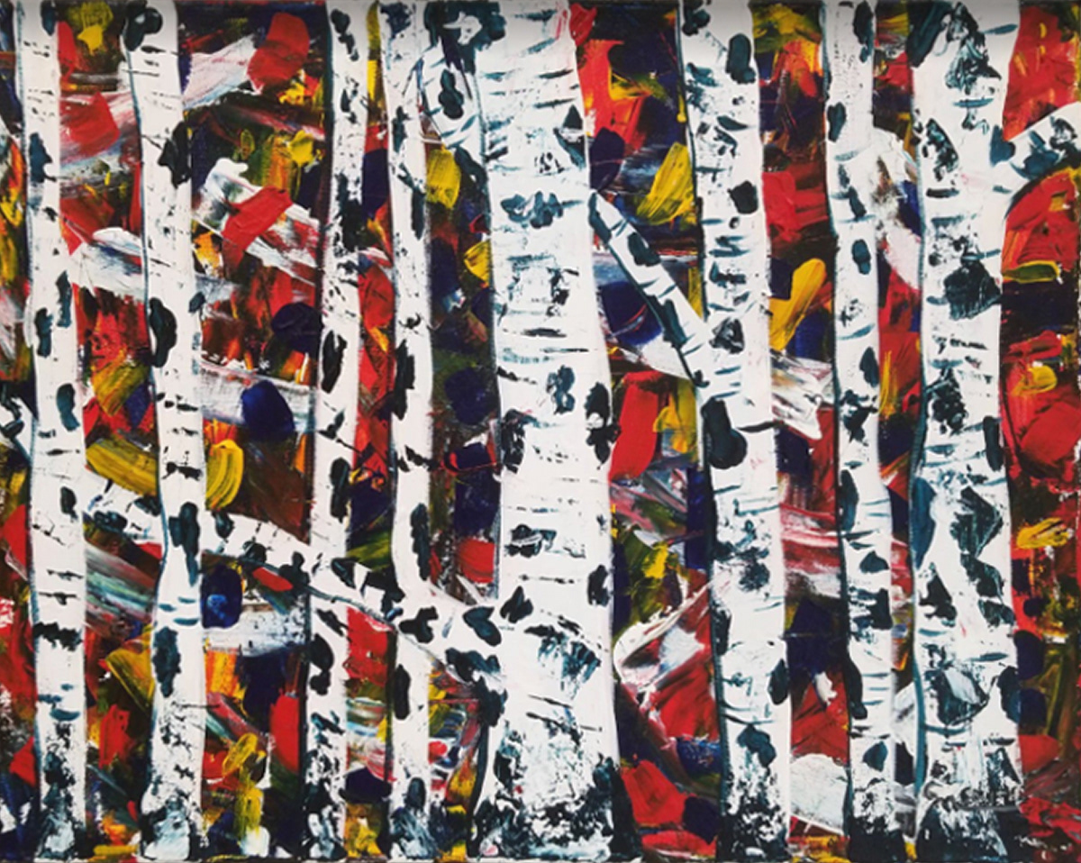 Pollock's Aspens Gwyne Morehead-Smith NFS ART 151 (1301) Painting I
