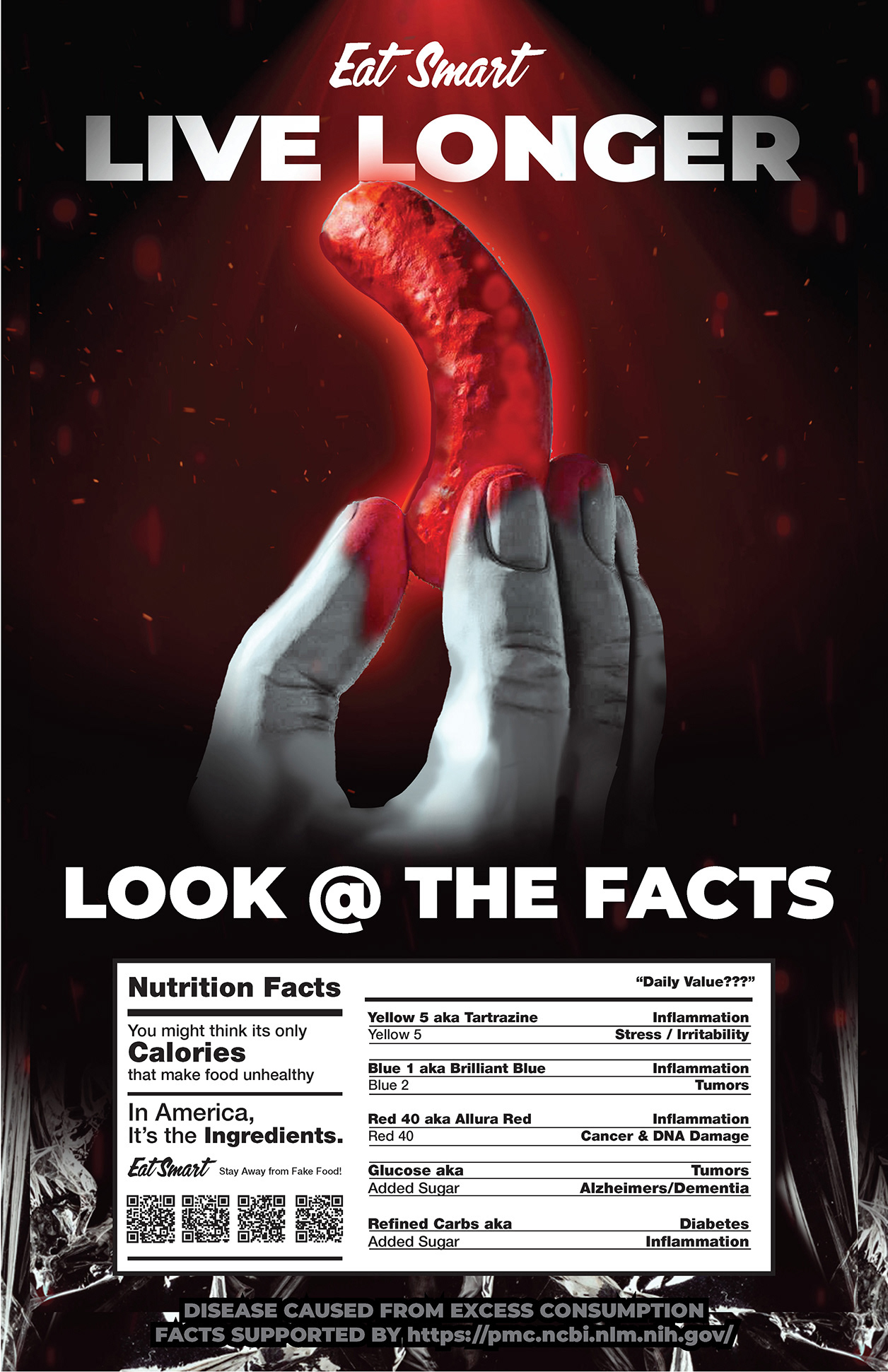 Poster Eat Smart Isabel Jose Frescas