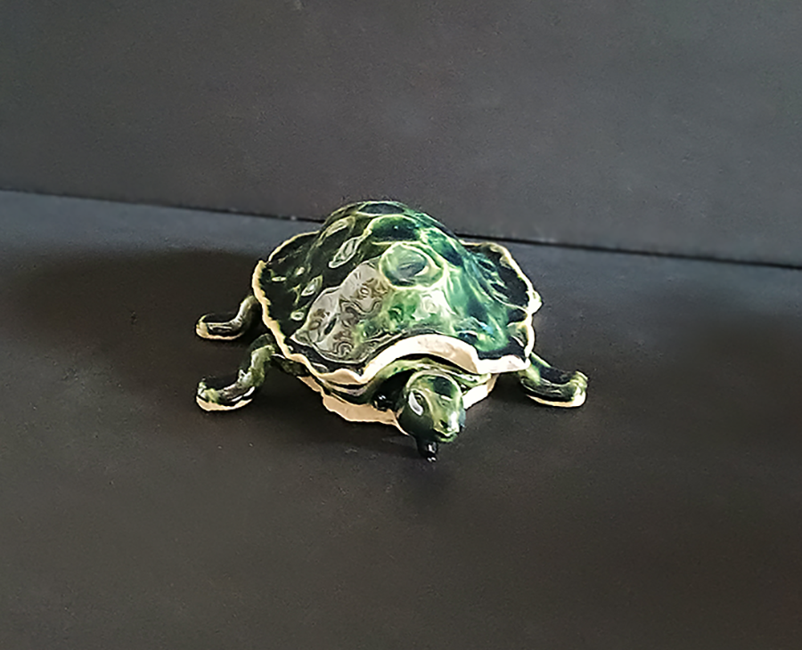 Box Turtle Sara Balquin Ceramics ART 1703 Ceramics 1