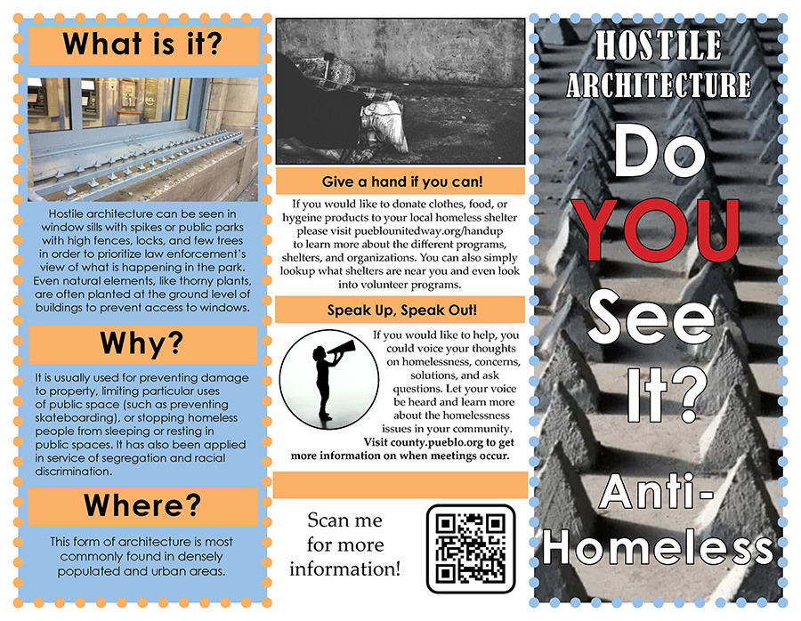 Brochure Sam Townsend Hostile Architecture