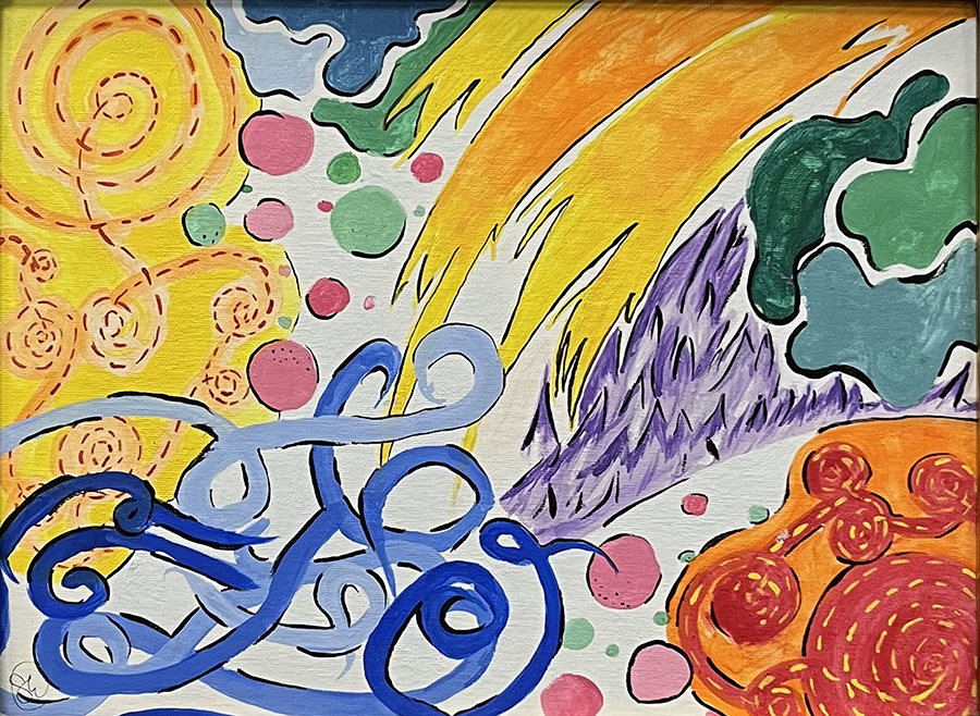 The Sounds of Life Skyler Everett Painting ART 1301 Painting 1