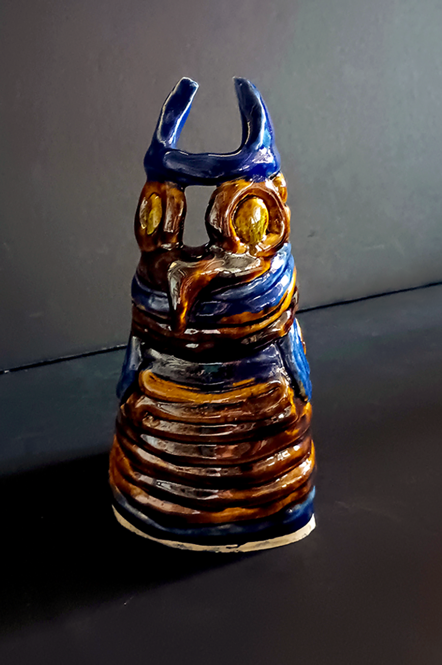 Owl Vase Sara Balquin Ceramics ART 1703 Ceramics 1