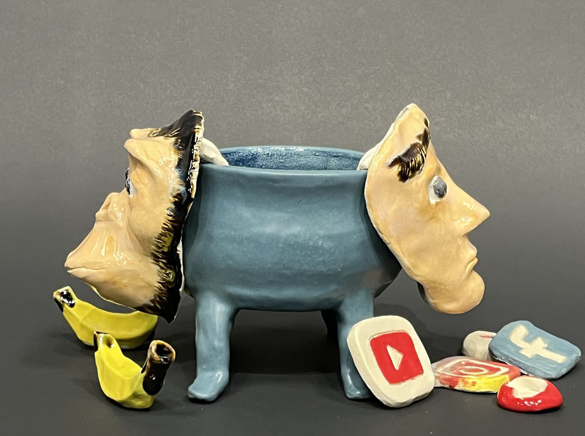 Revert To Monke Shaina Diedrichs Ceramics ART 1703 Ceramics I