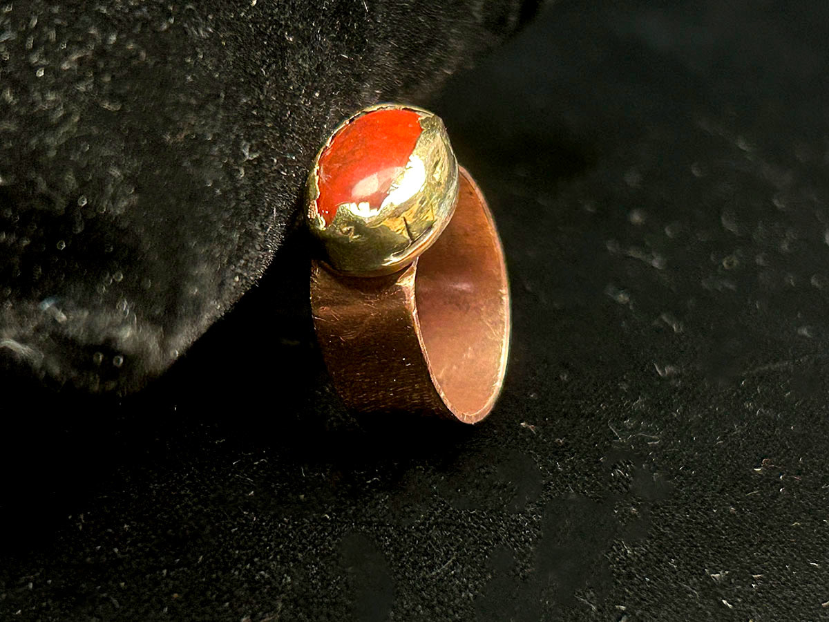 Ring of Fires Torri Dolce-Whetstone Jewelry & Metalwork ART 1604 Jewelry and Metalwork I
