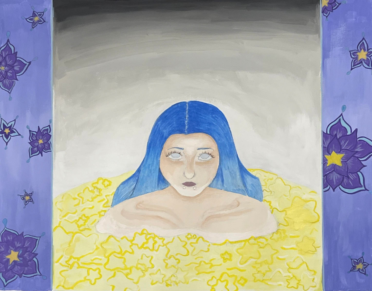 Cosmic Waters Chelsea Ramos Painting ART 2906 Studio Art