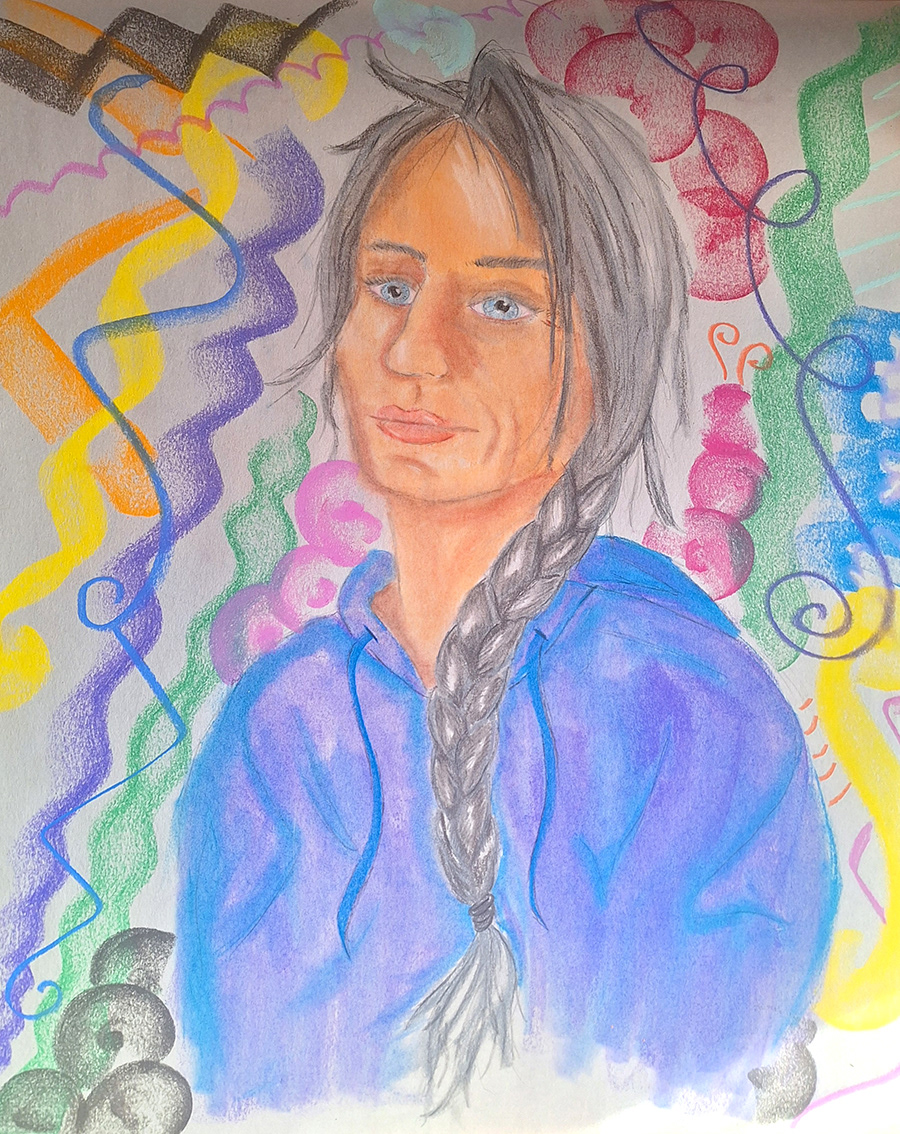 Ms. Moon in pastel Mykayla Price